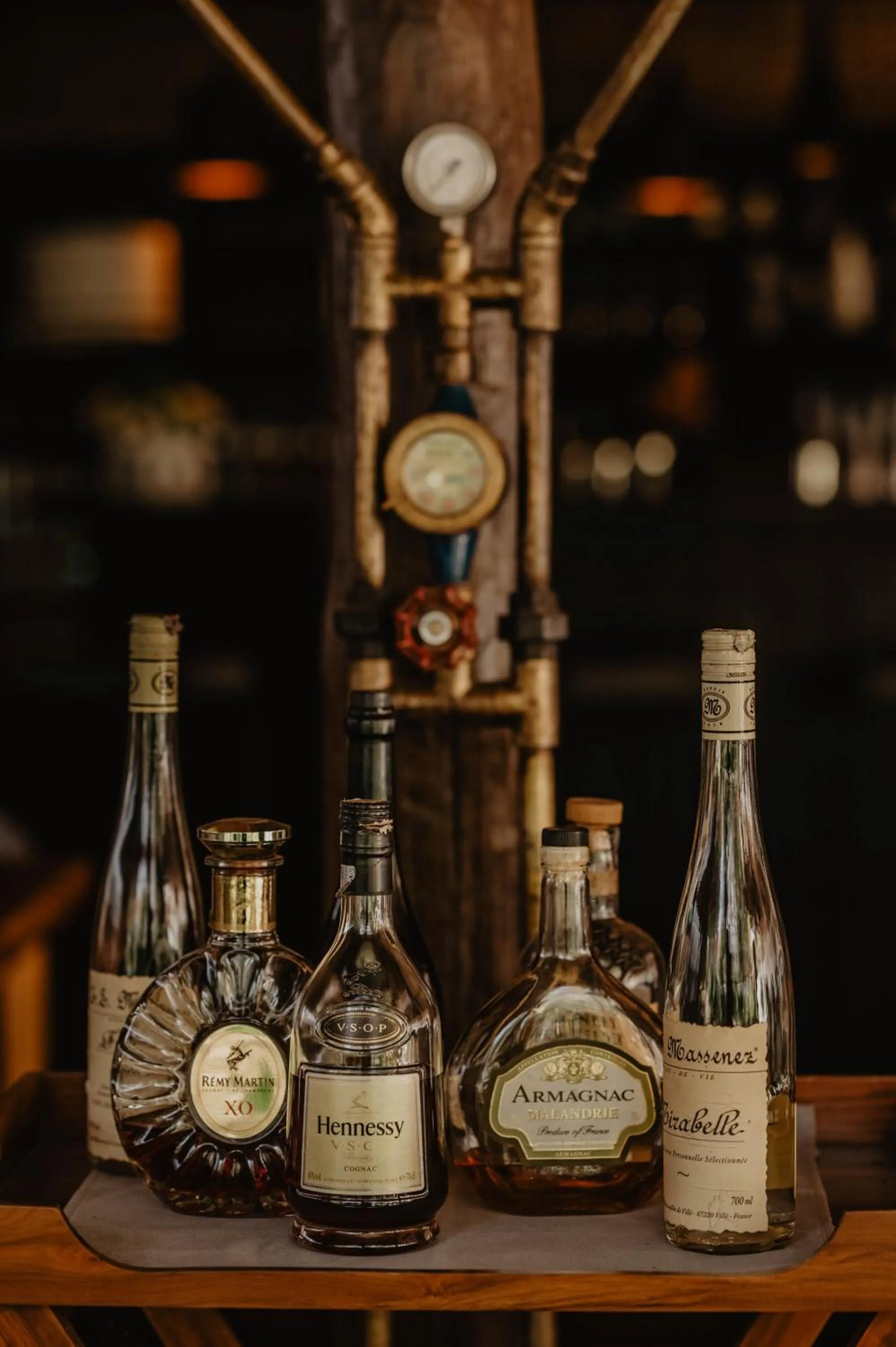 Lounge or bar in La Bastide de Caro