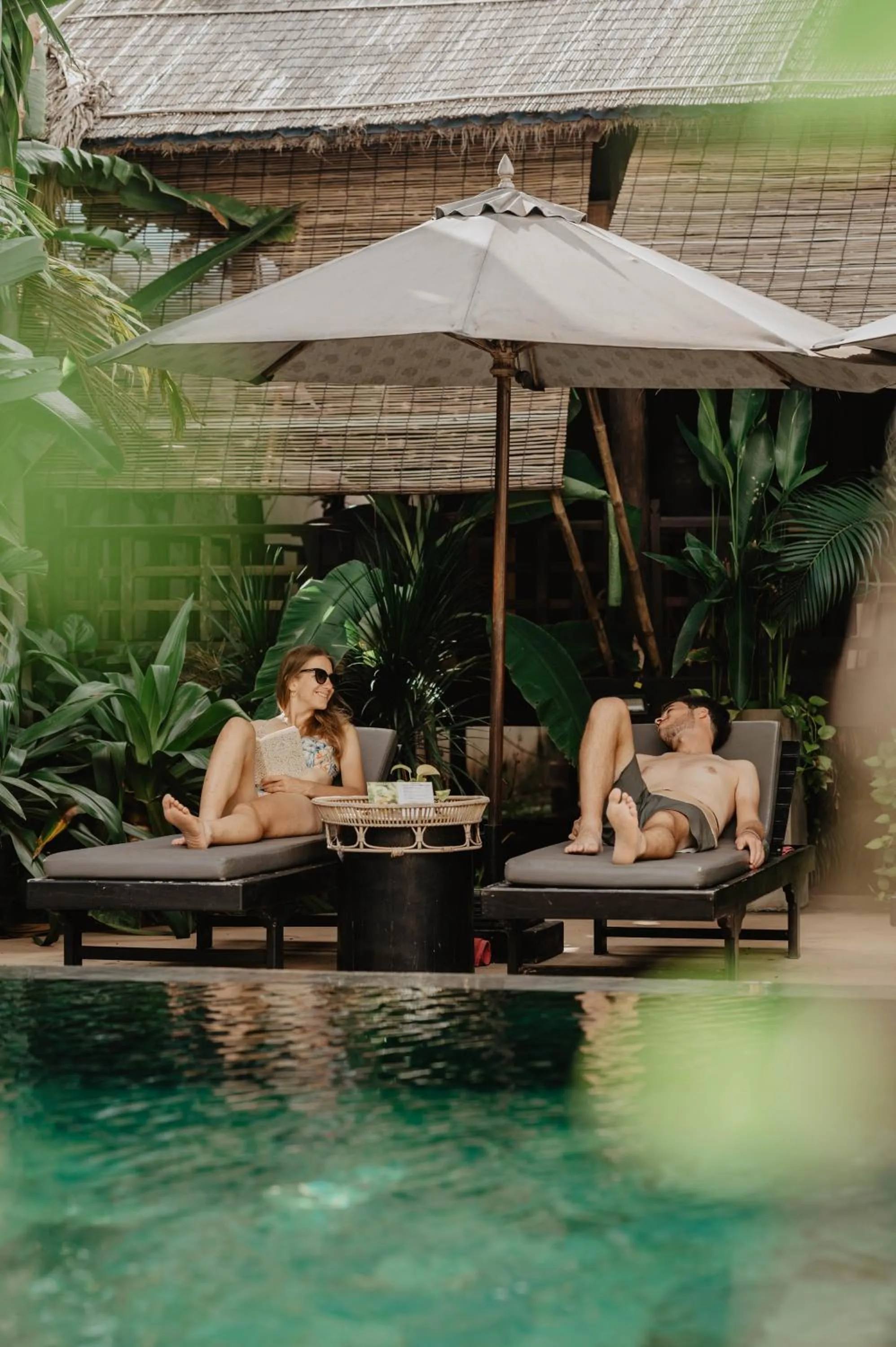 Swimming pool in La Bastide de Caro