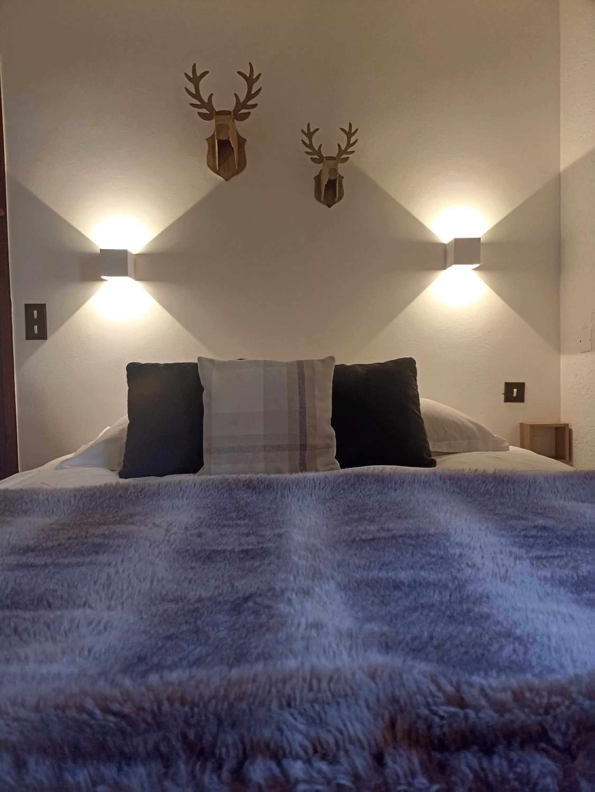 Bed in Chalet Appart'Hôtel l'Eau Vive