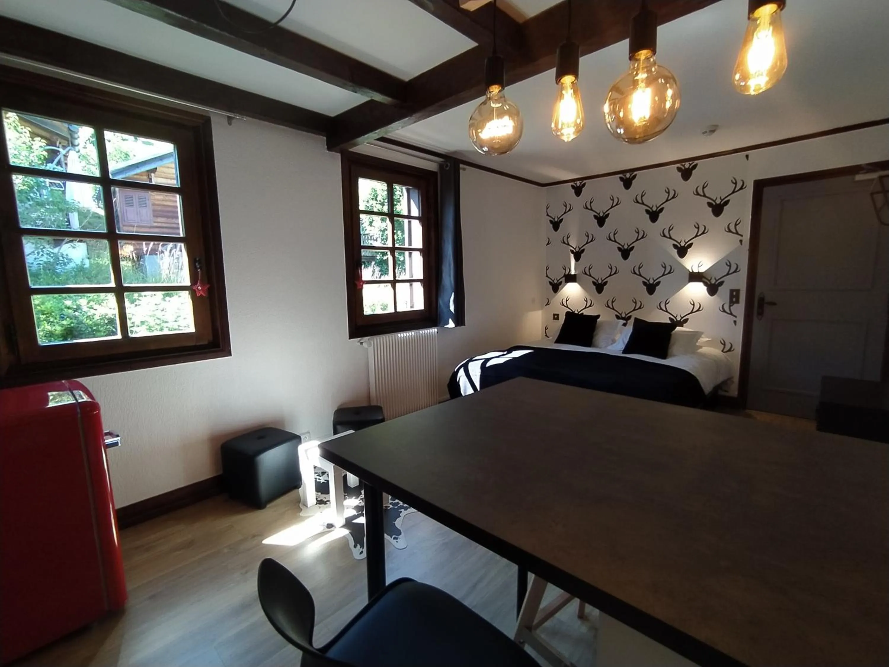 Bed in Chalet Appart'Hôtel l'Eau Vive