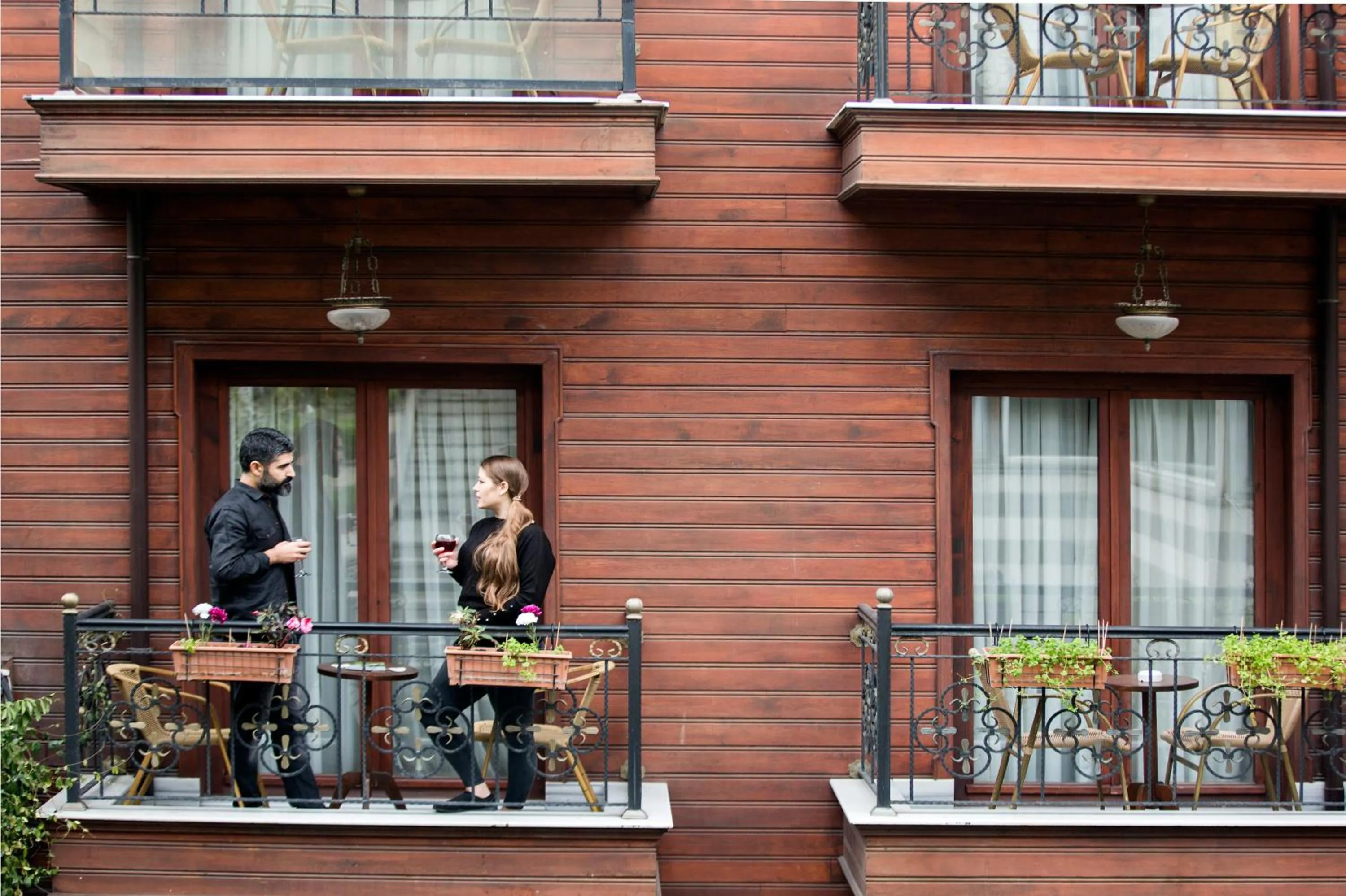 Balcony/Terrace in Garden House Hotel - Special Class
