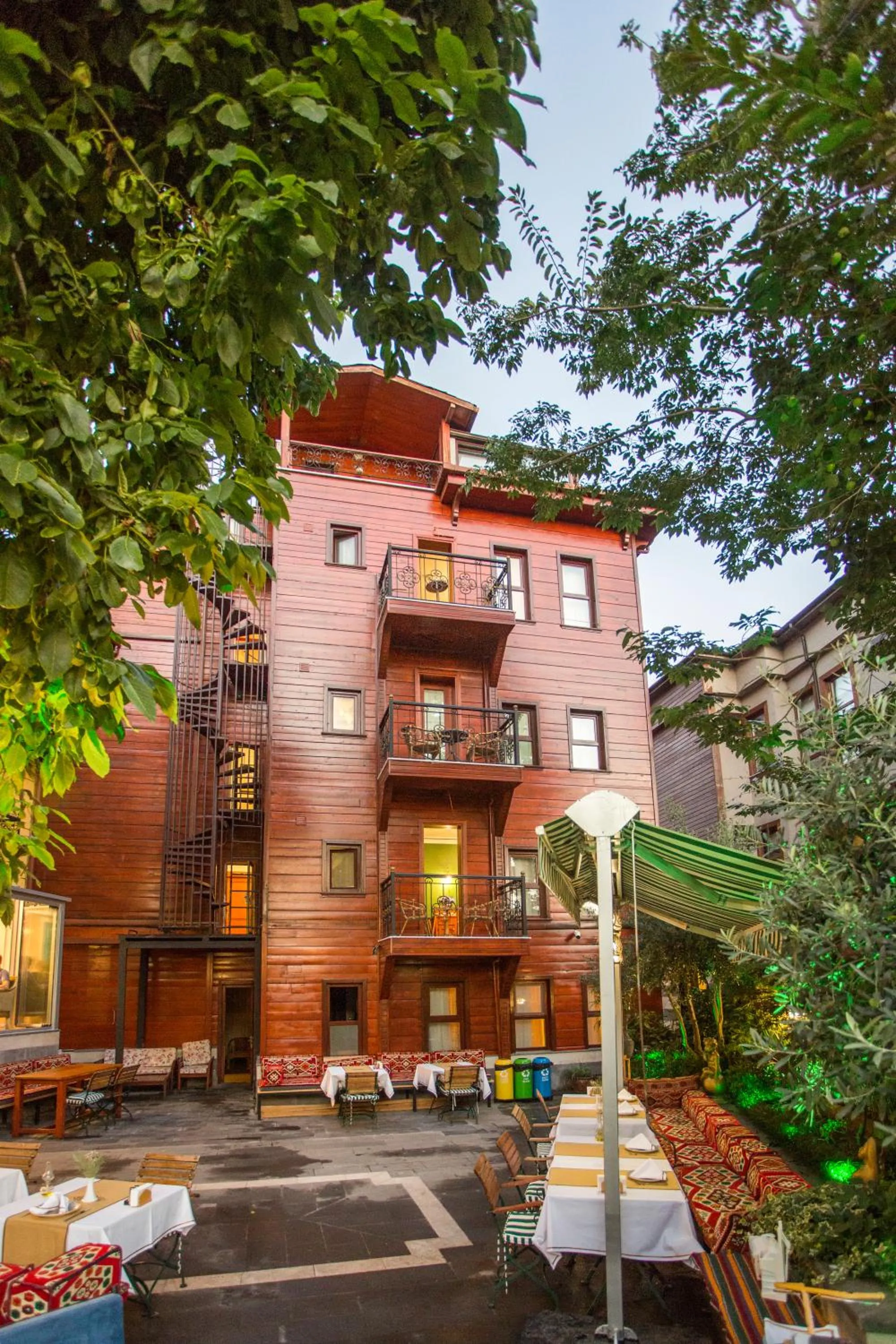 Balcony/Terrace in Garden House Hotel - Special Class