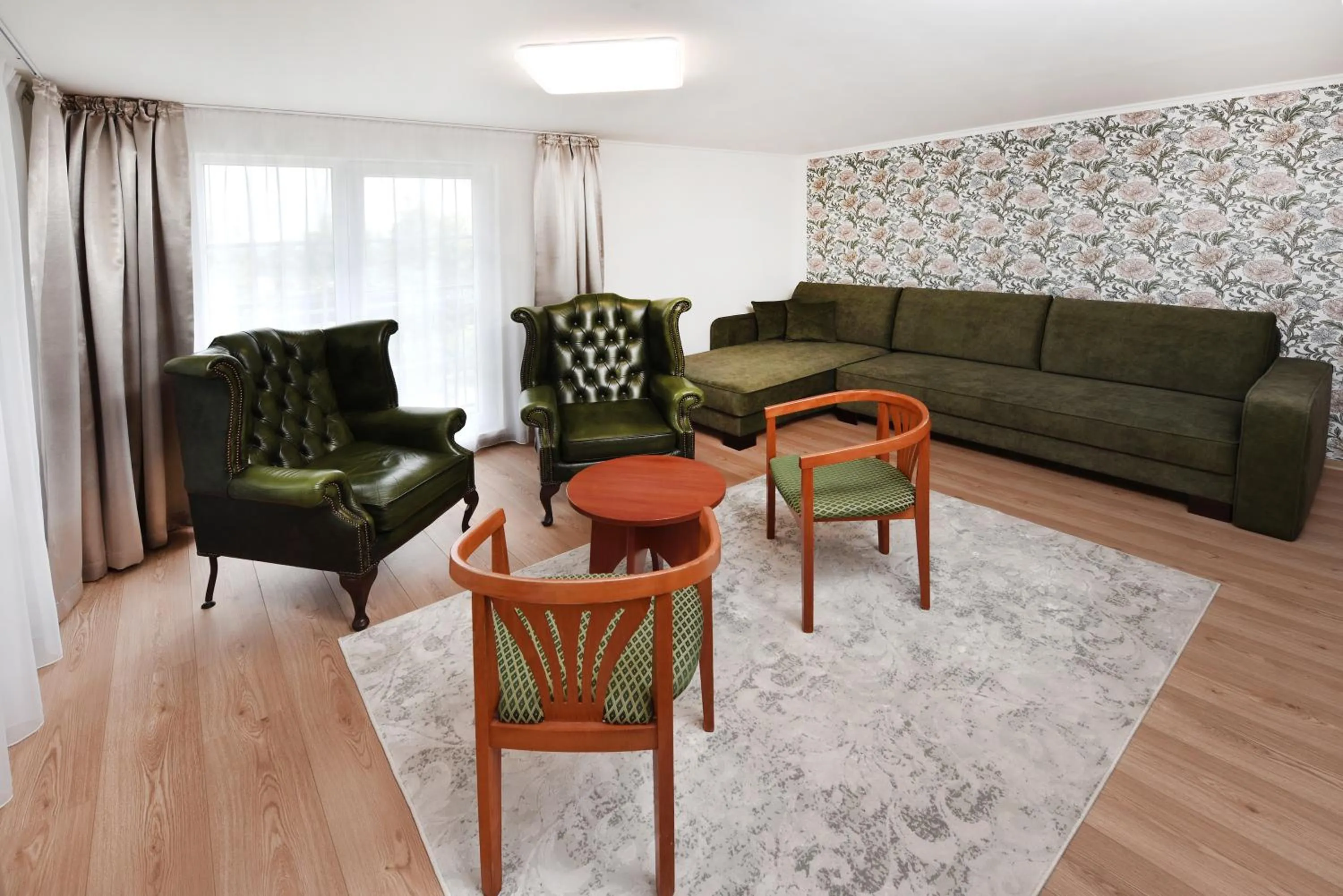 Living room in APLEND Hotel Lujza Major