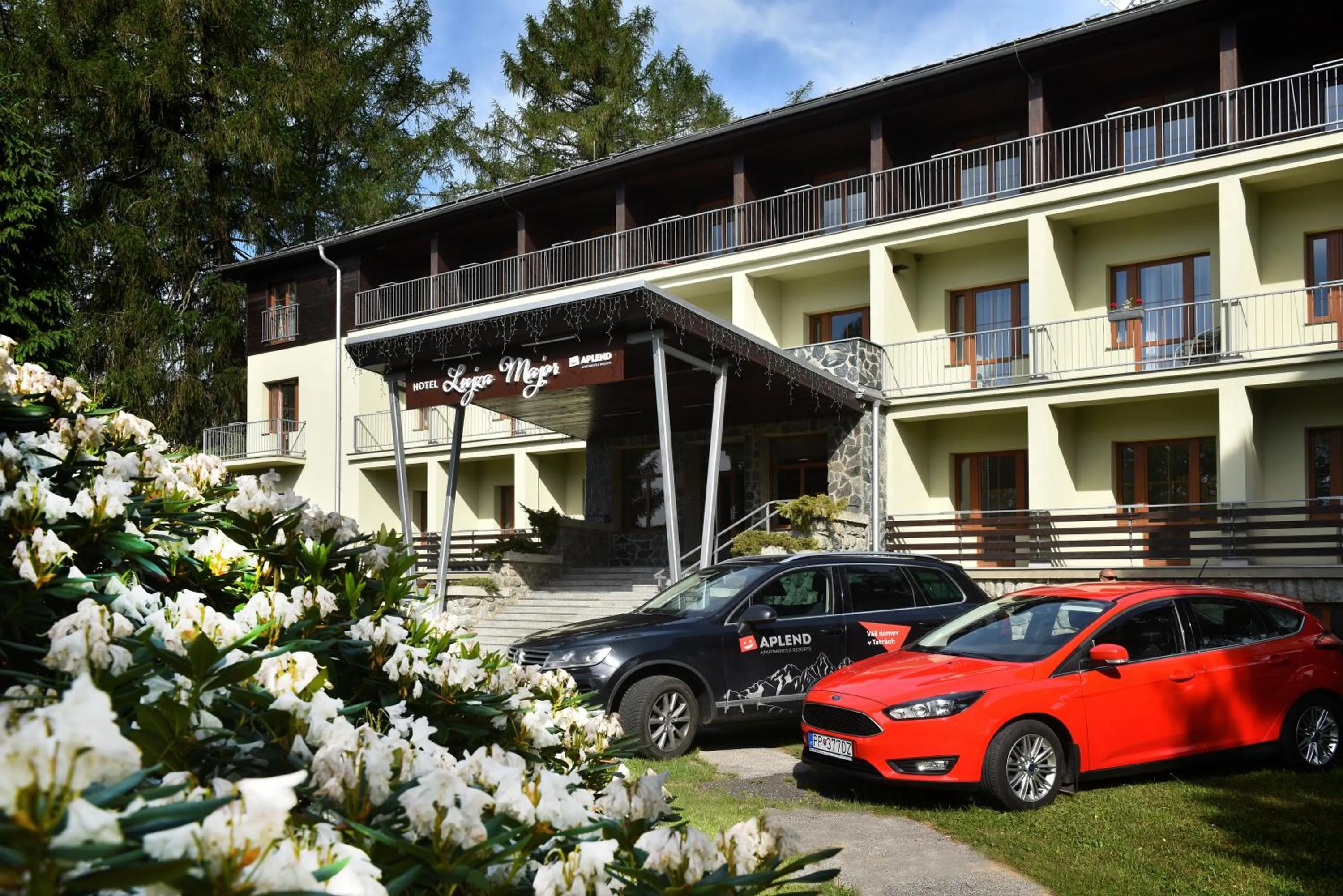 Property building in APLEND Hotel Lujza Major