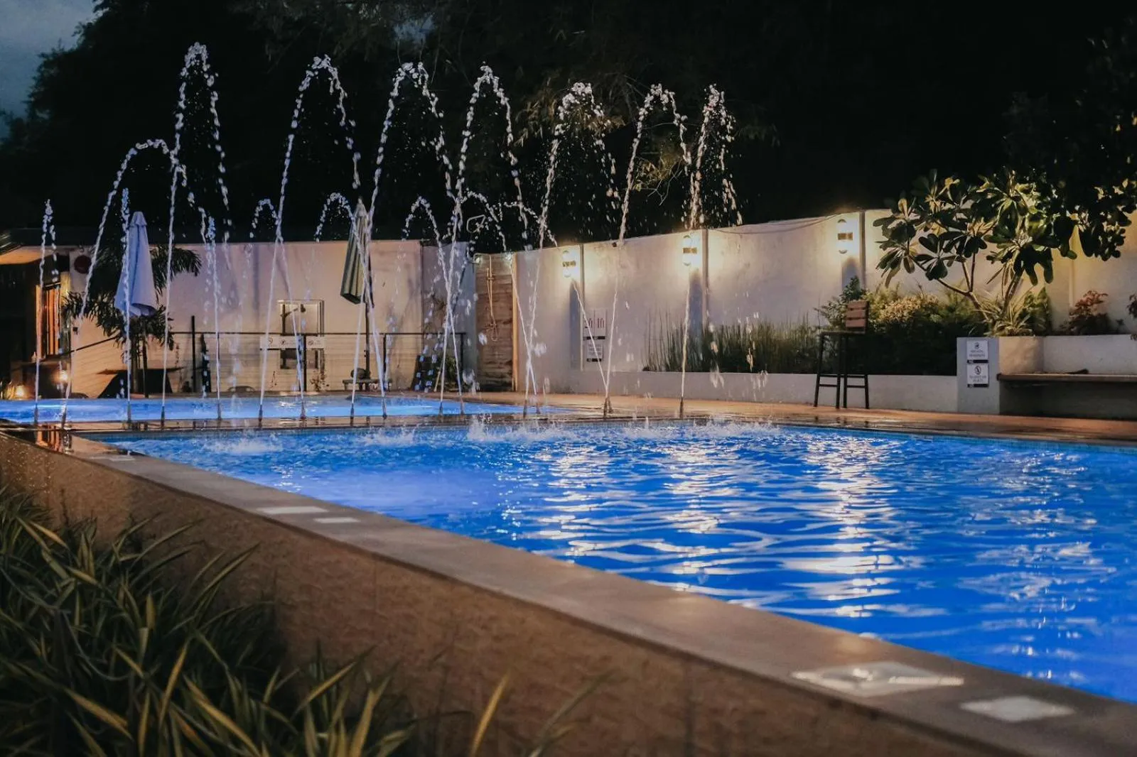 Pool view in Urban Oasis Resort, Tarlac