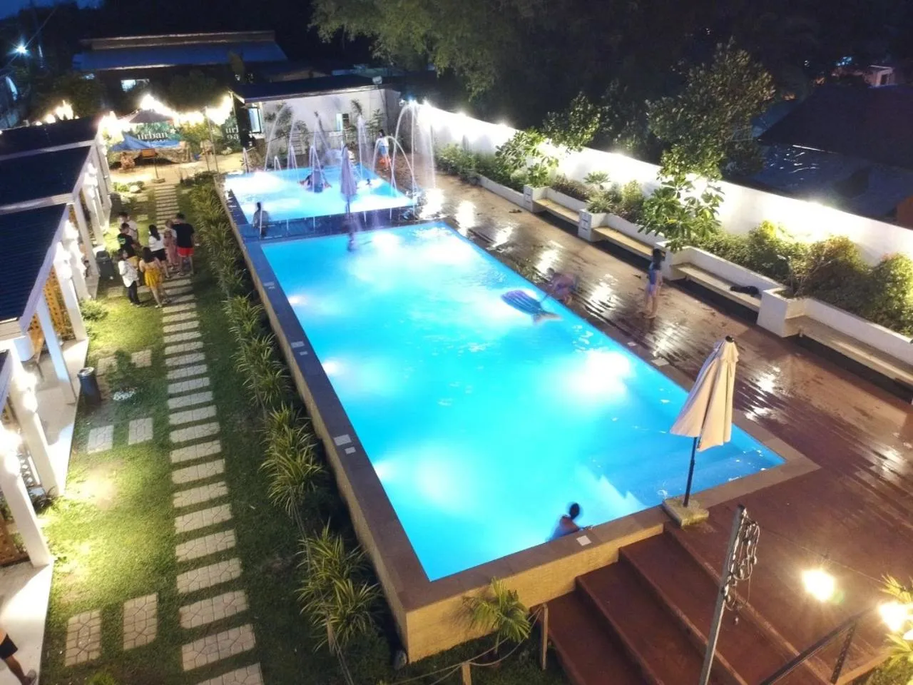 Pool view in Urban Oasis Resort, Tarlac