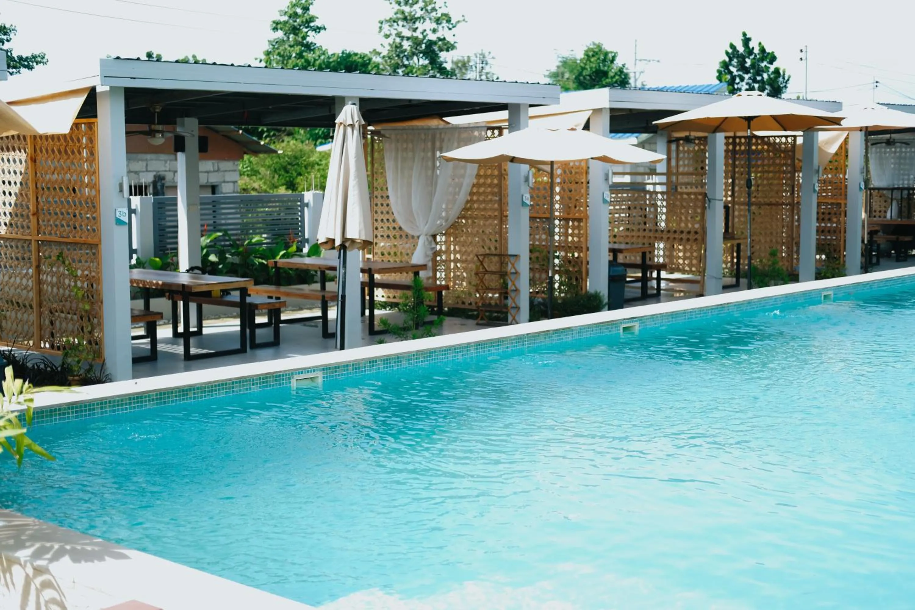 Pool view in Urban Oasis Resort, Tarlac