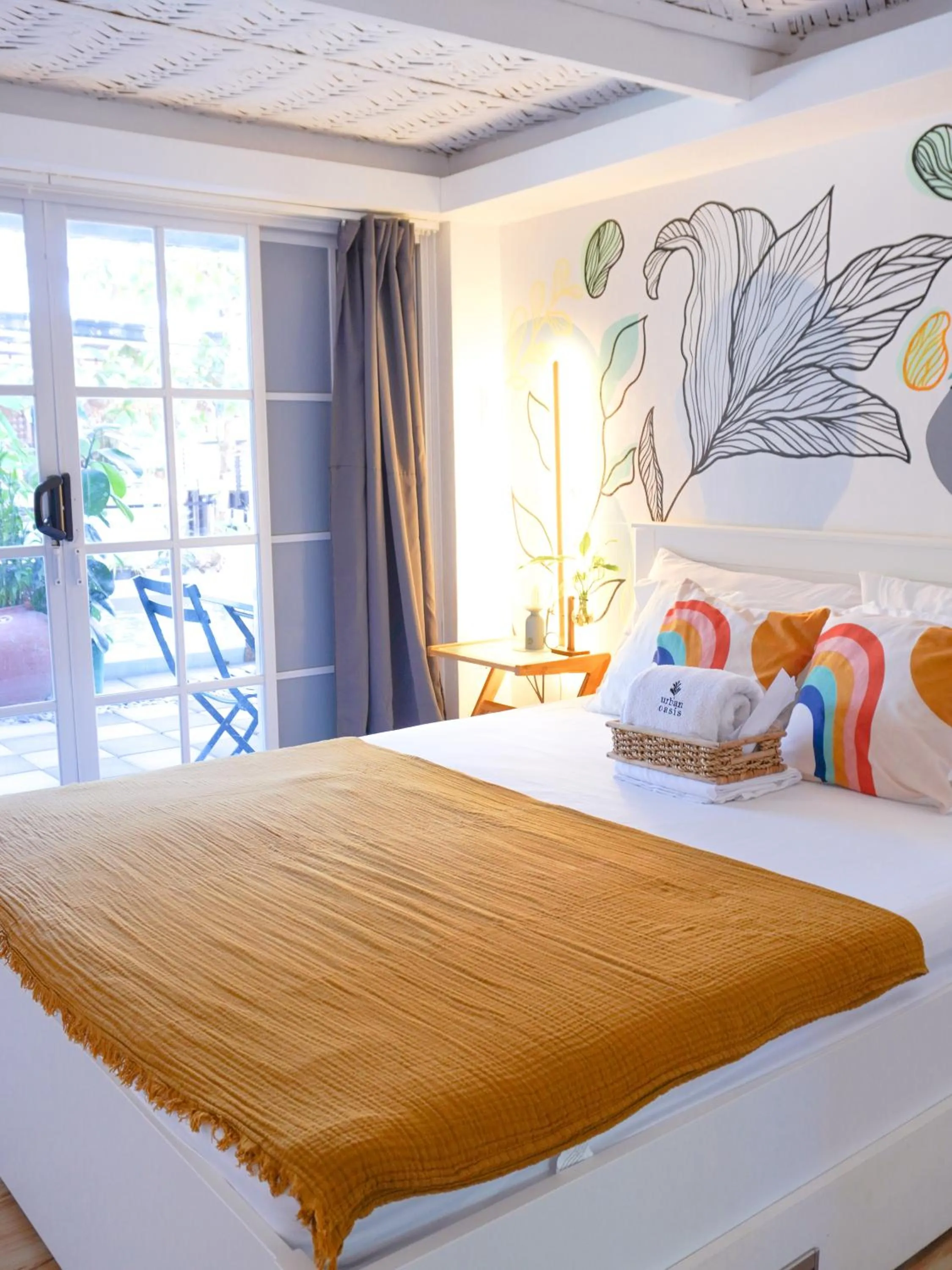 View (from property/room), Bed in Urban Oasis Resort, Tarlac