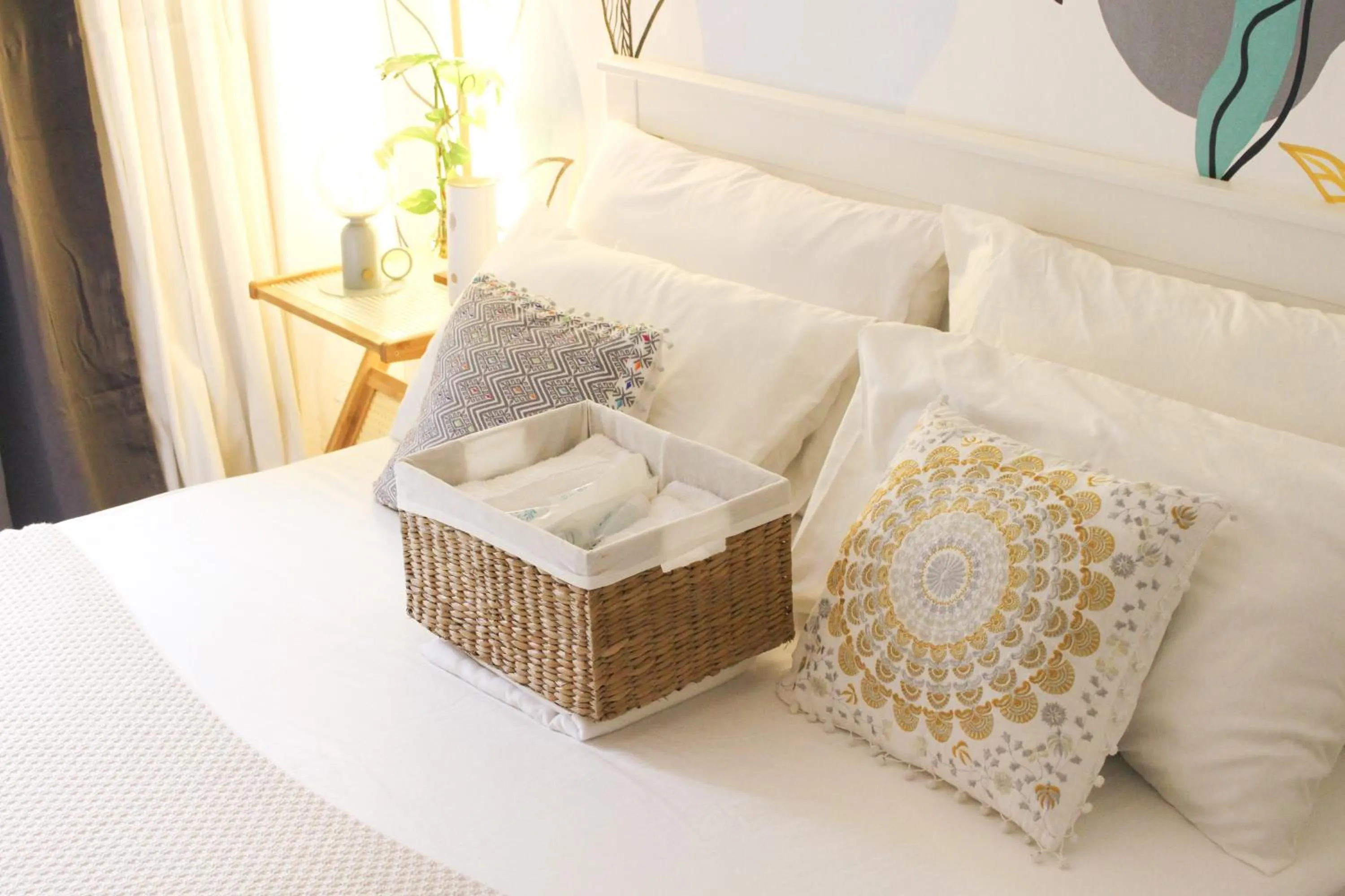 Bedroom, Bed in Urban Oasis Resort, Tarlac