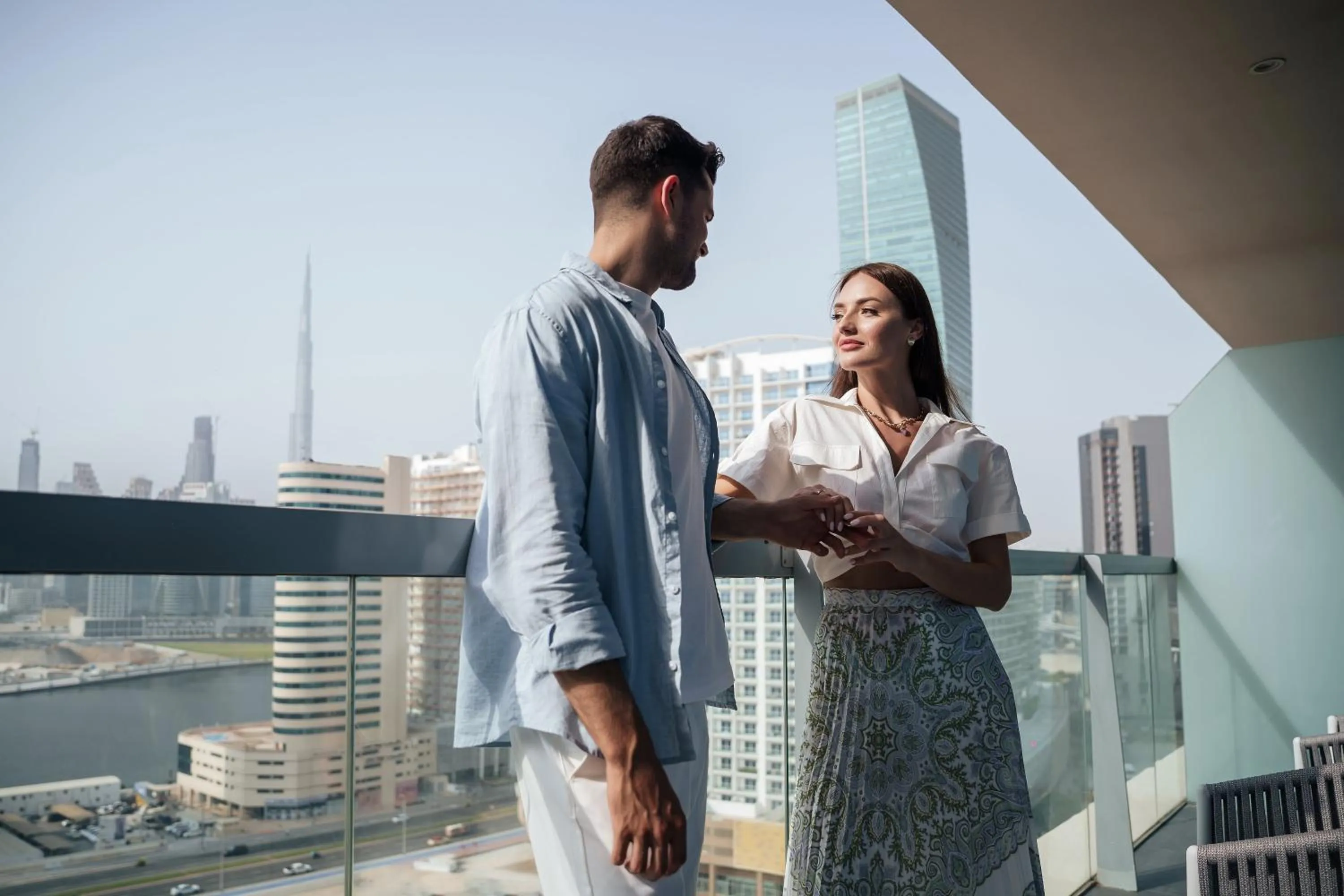 Deluxe Double or Twin Room with Balcony in The First Collection Dubai Business Bay