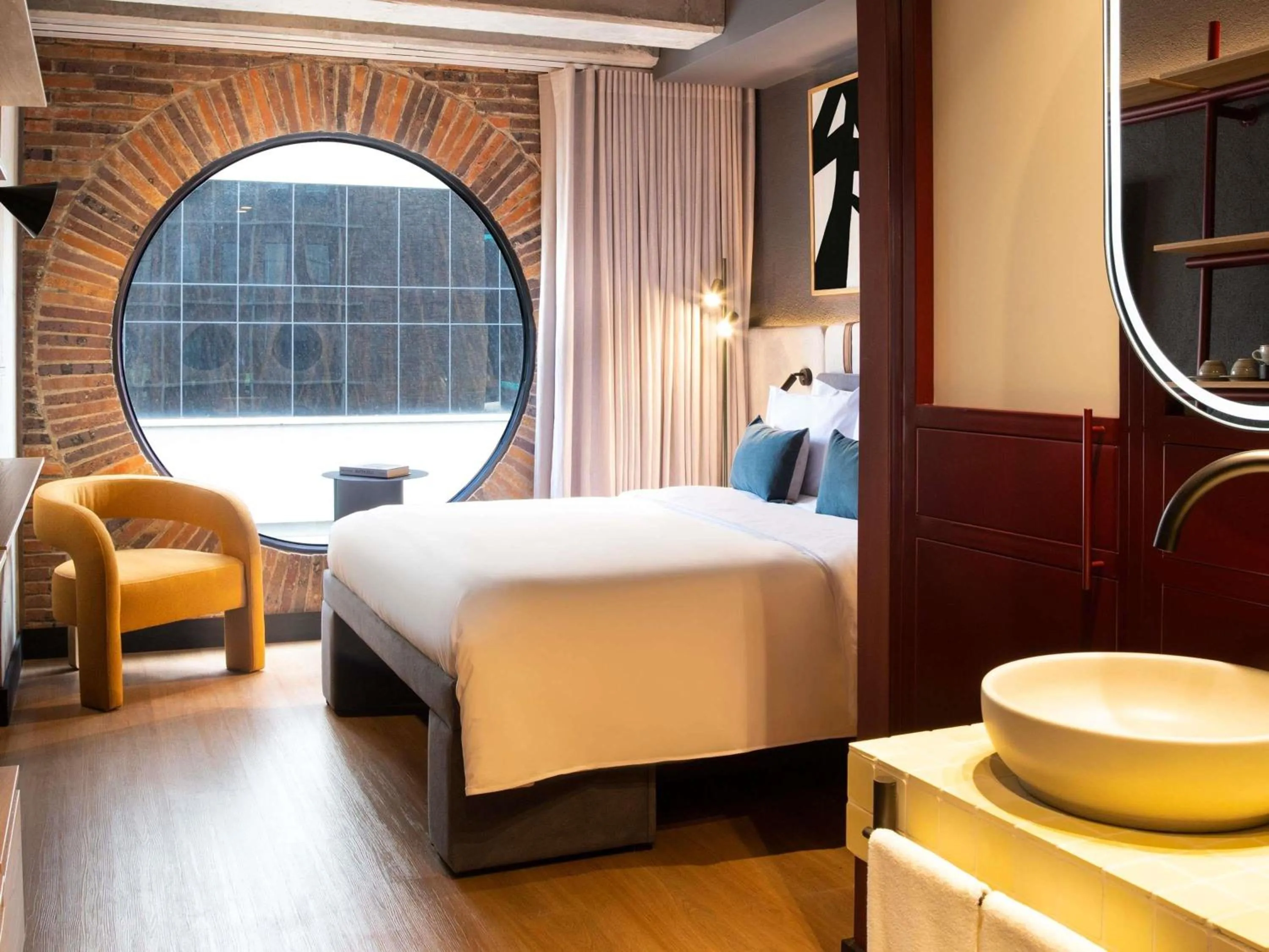 Bedroom, Bed in Tribe Medellín