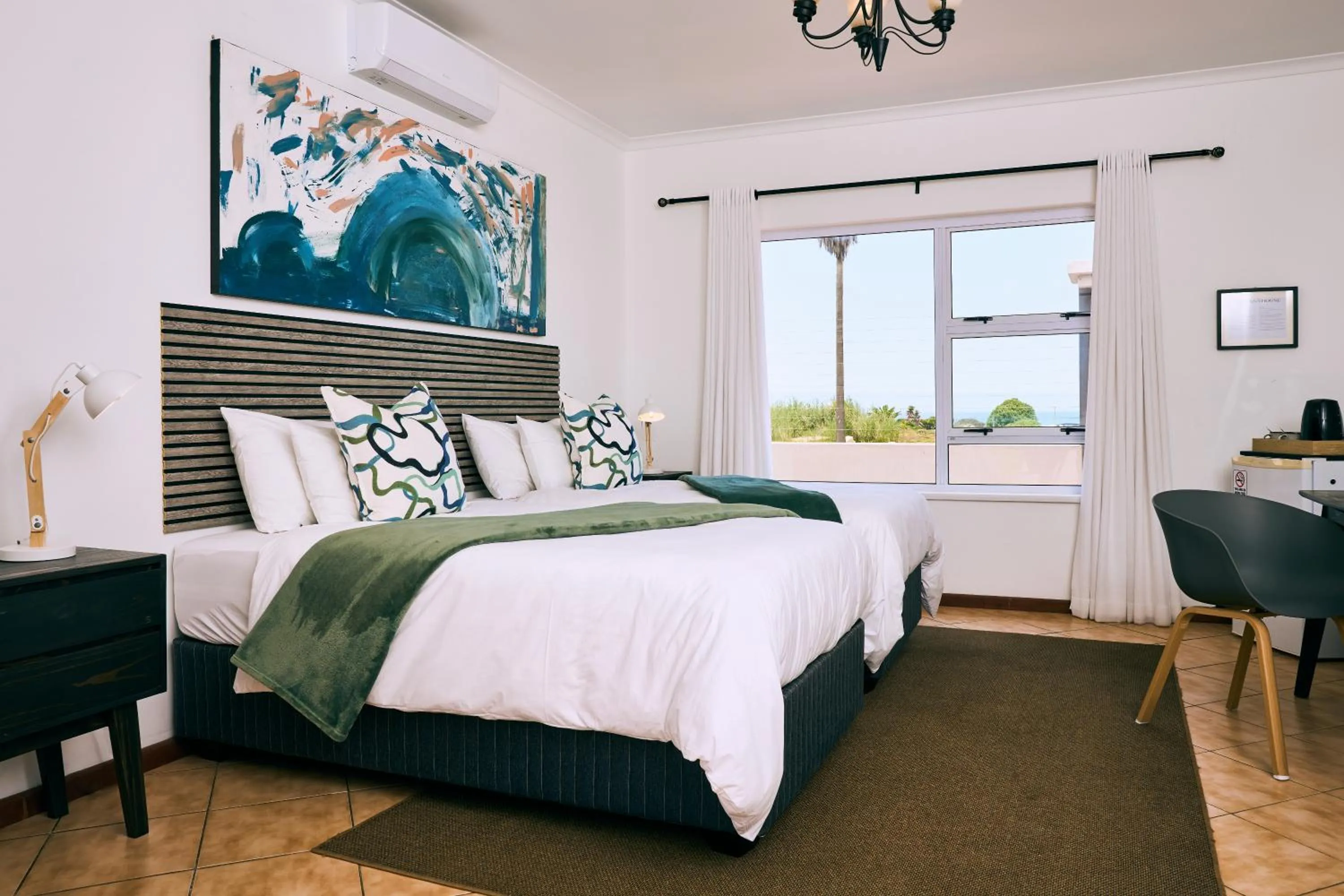 Bed in Ocean House Swakopmund