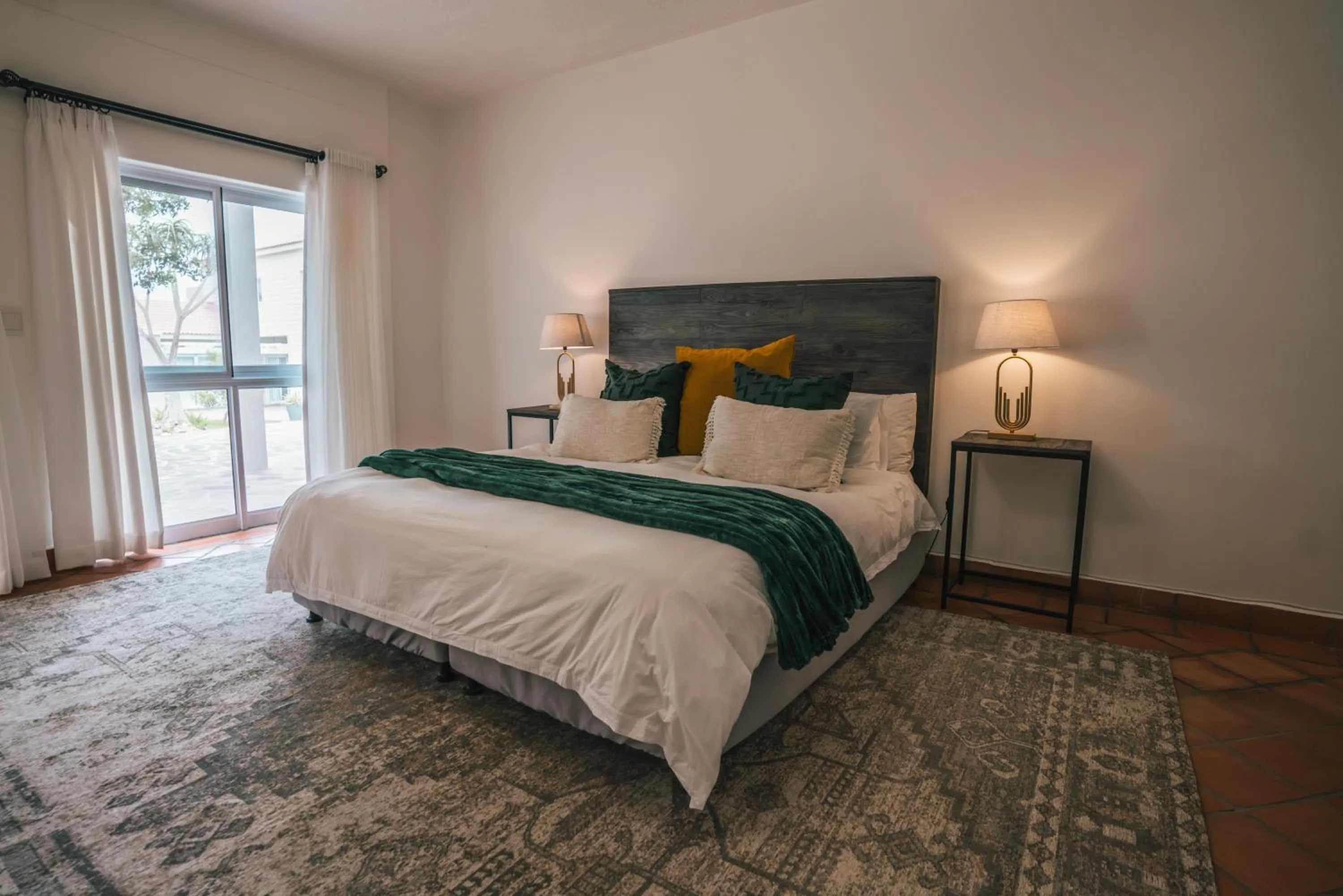 Bed in Ocean House Swakopmund