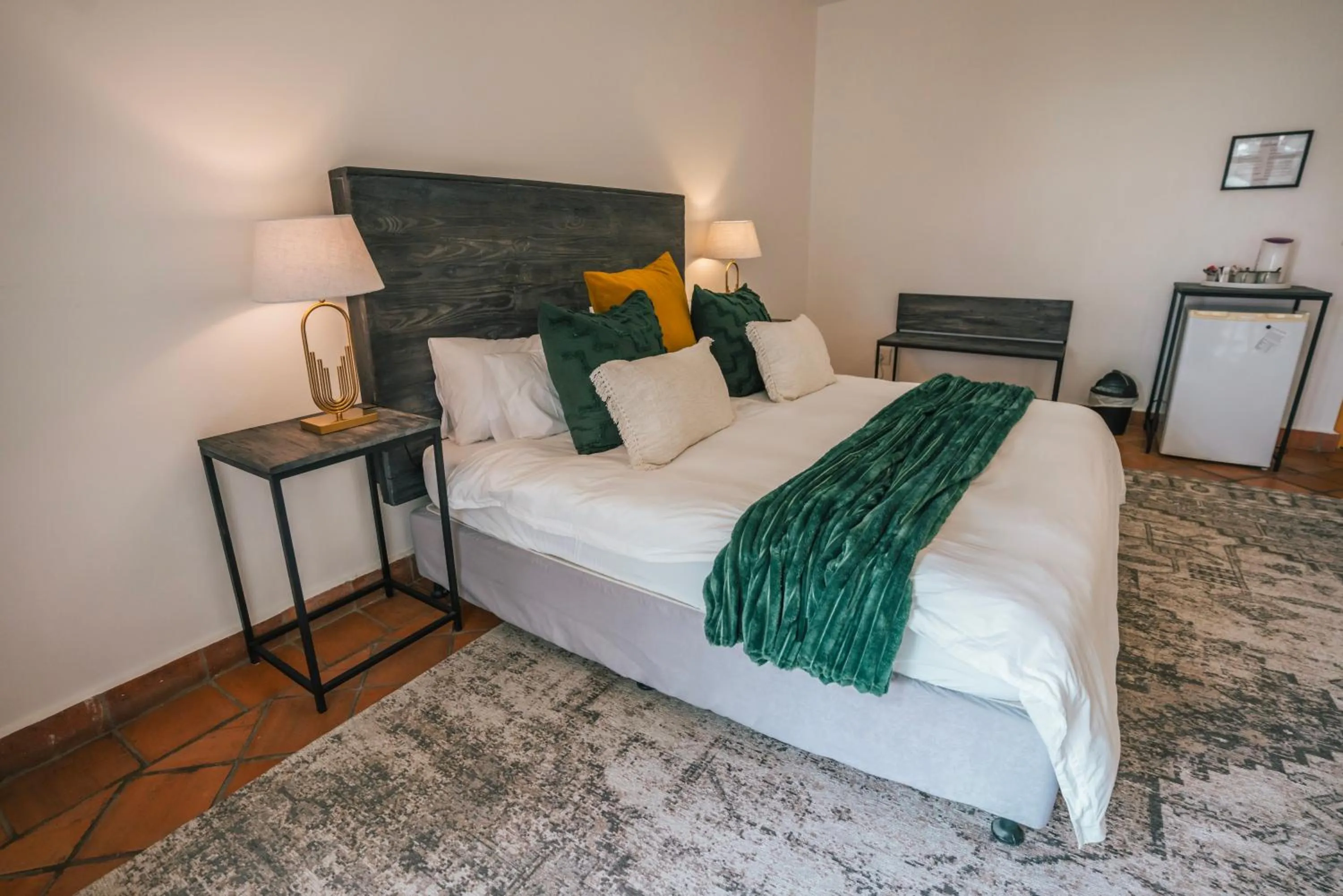 Bed in Ocean House Swakopmund