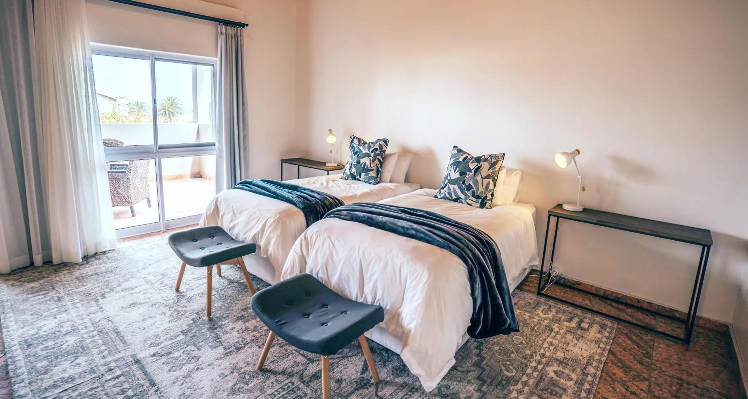 Bed in Ocean House Swakopmund