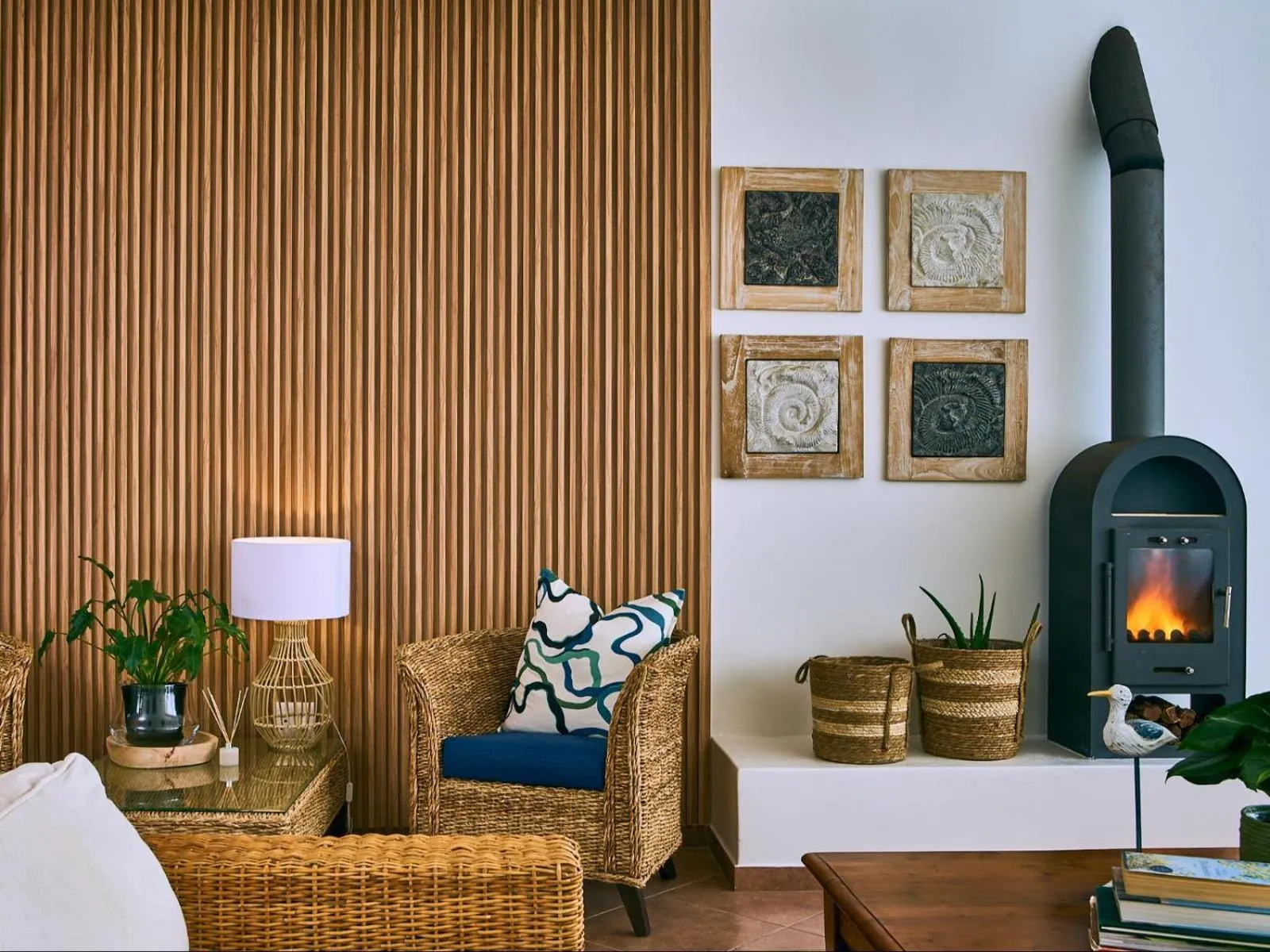 Living room in Ocean House Swakopmund