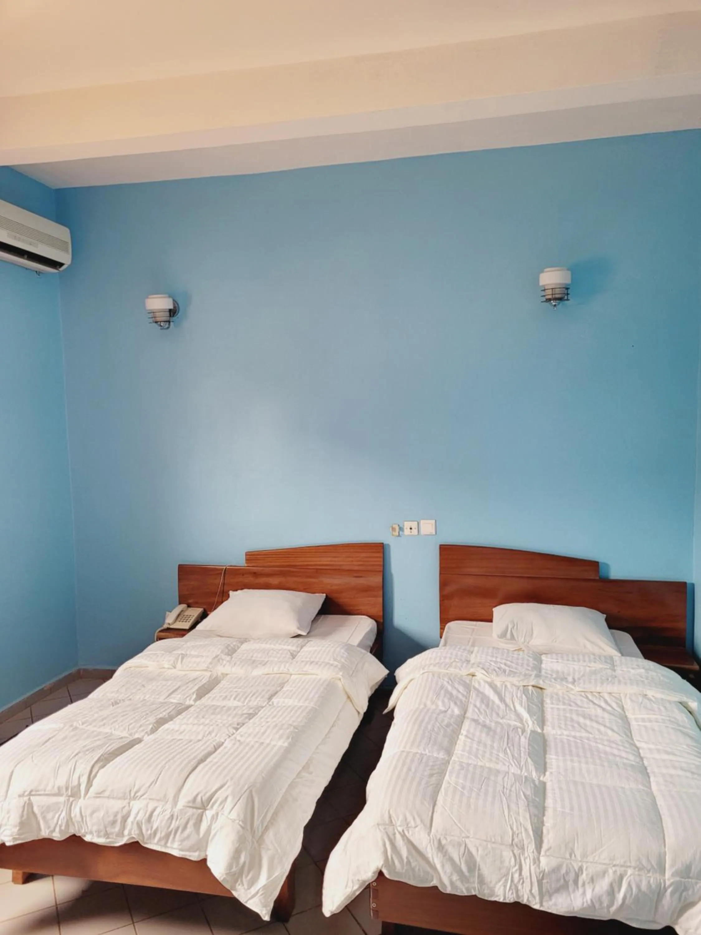 Bed in Hôtel Altitel