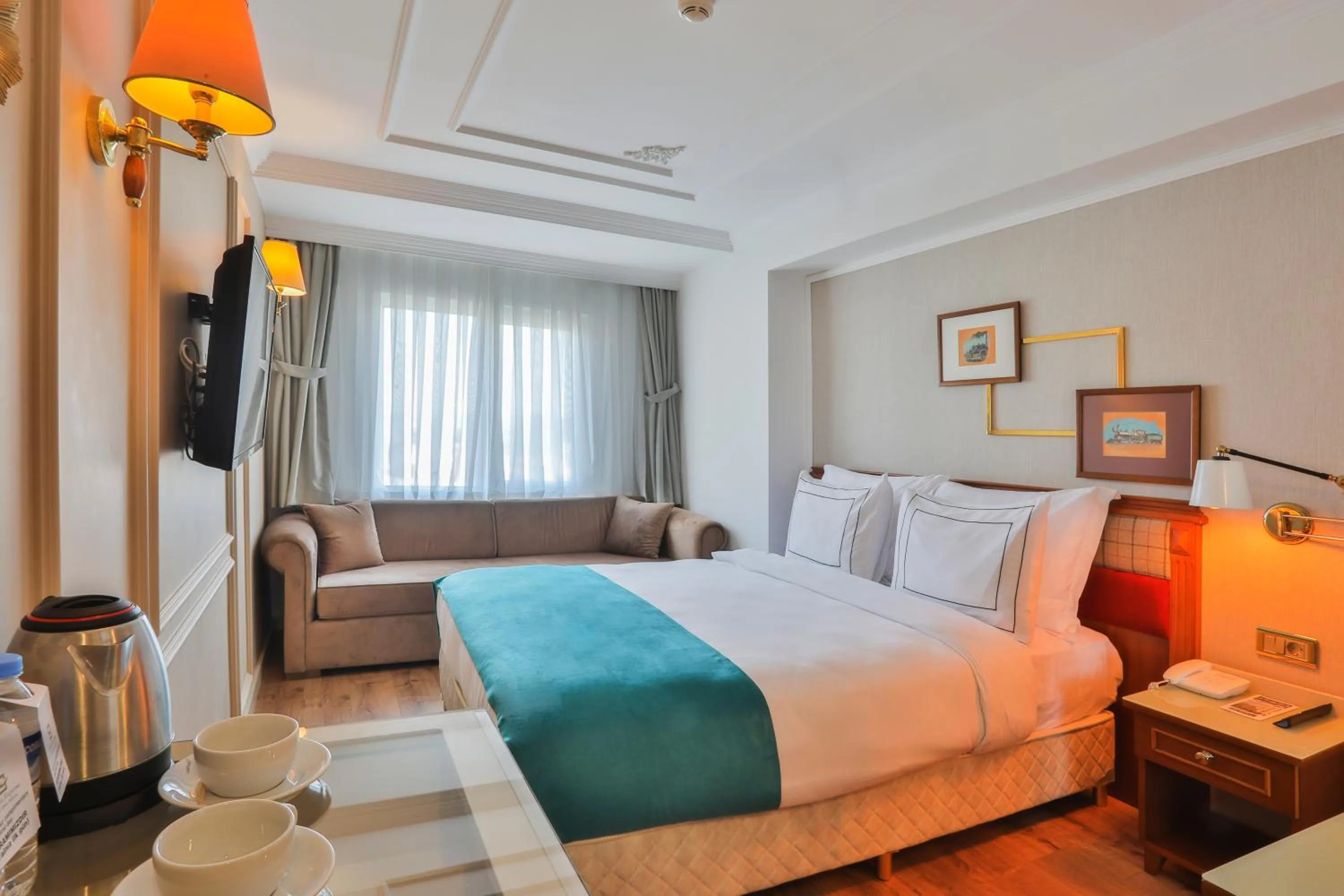 Bed in Orient Express & Spa by Orka Hotels