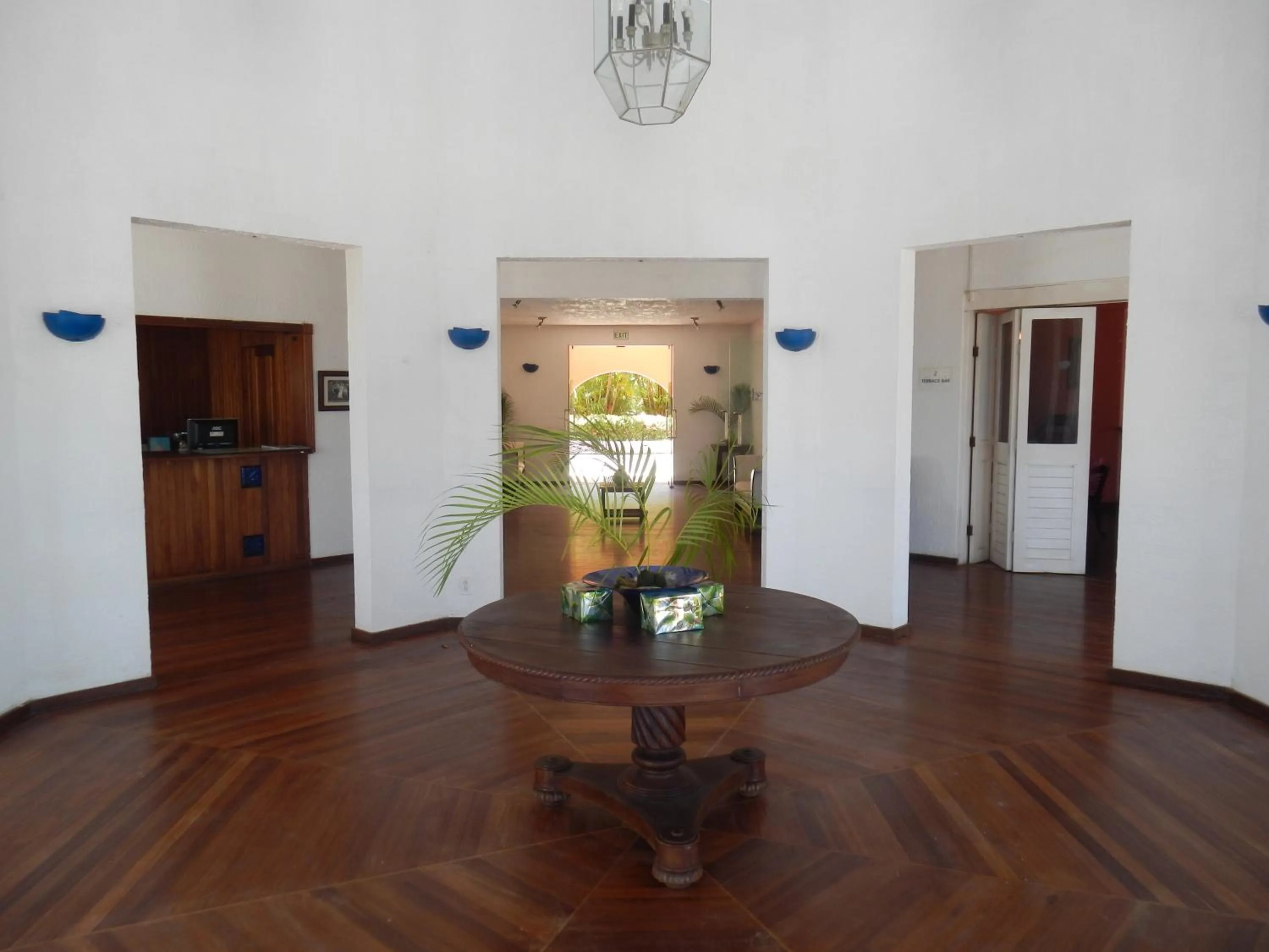 Decorative detail in Blue Haven Hotel - Bacolet Bay - Tobago