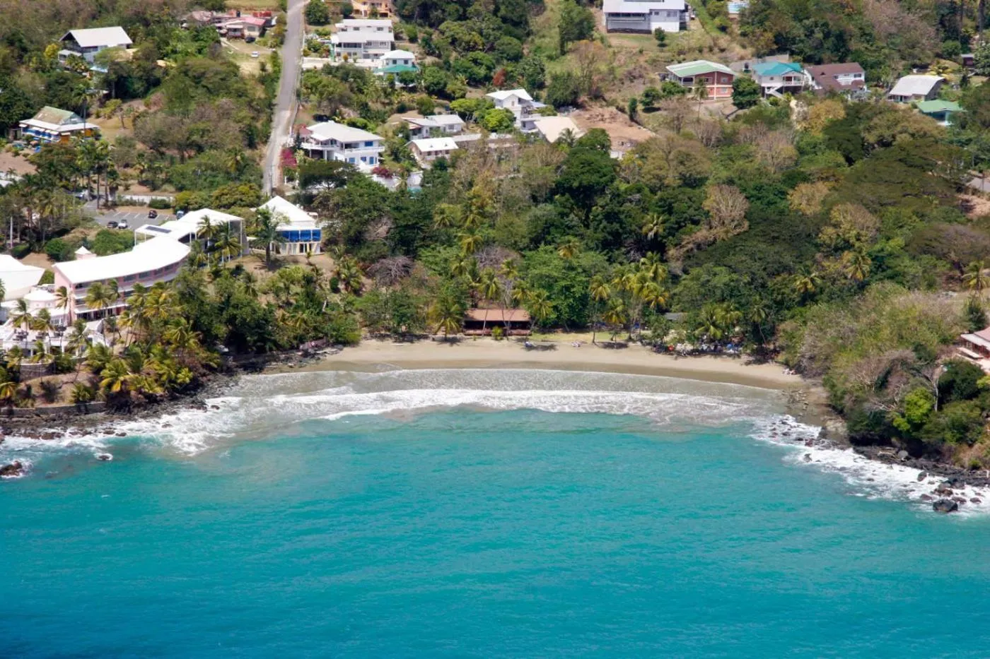 Buffet breakfast in Blue Haven Hotel - Bacolet Bay - Tobago