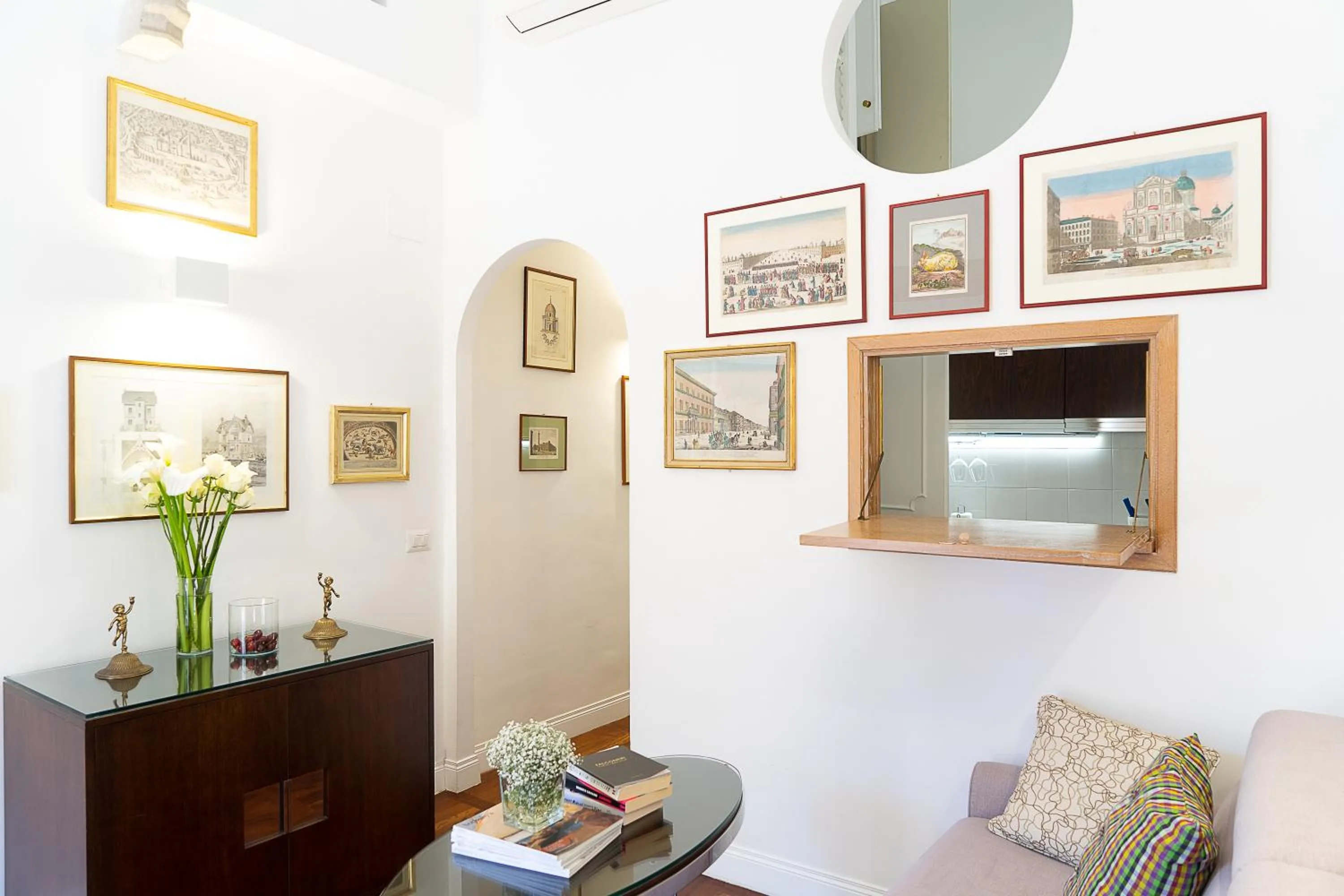 Living room in Babuino 79