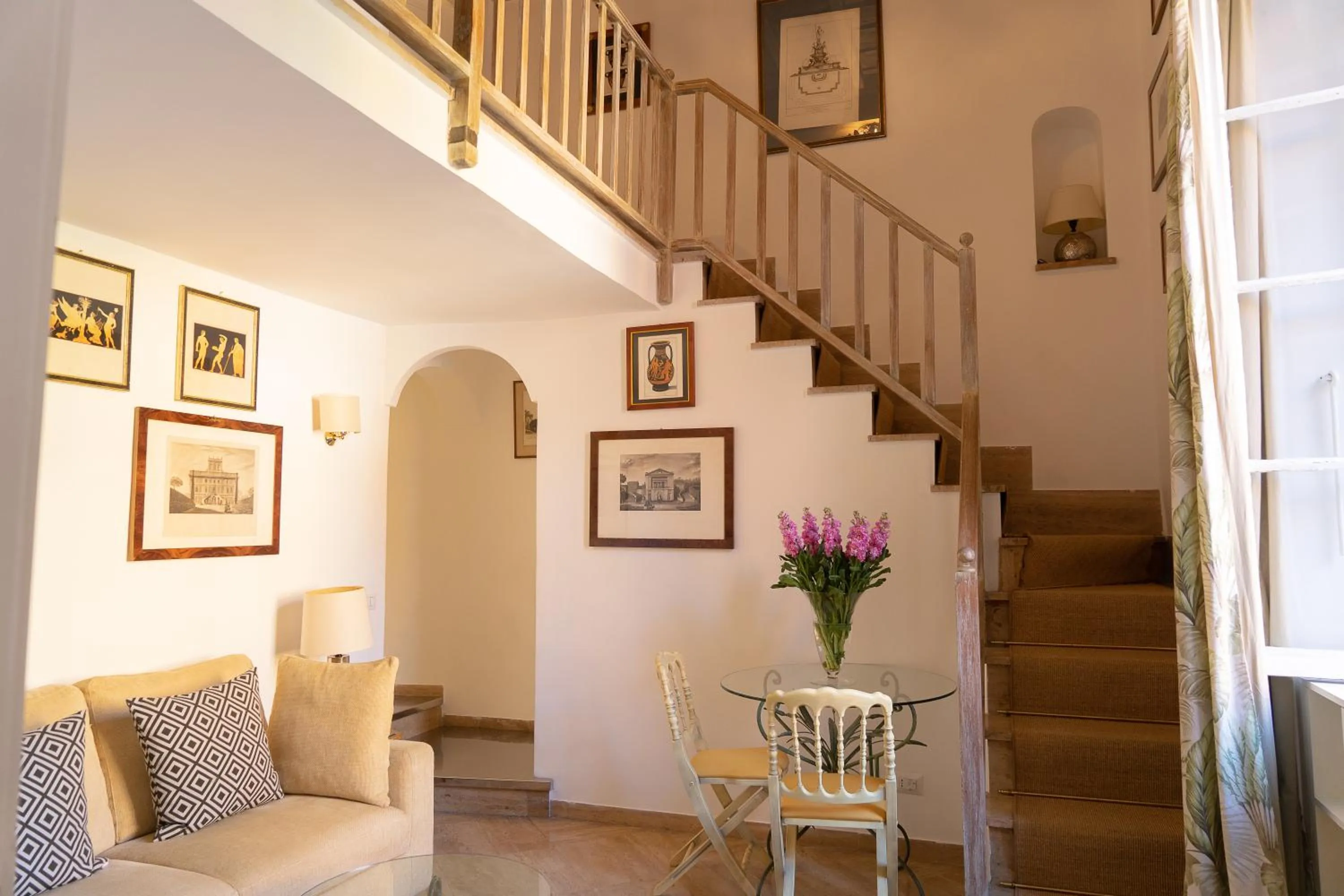 Living room in Babuino 79