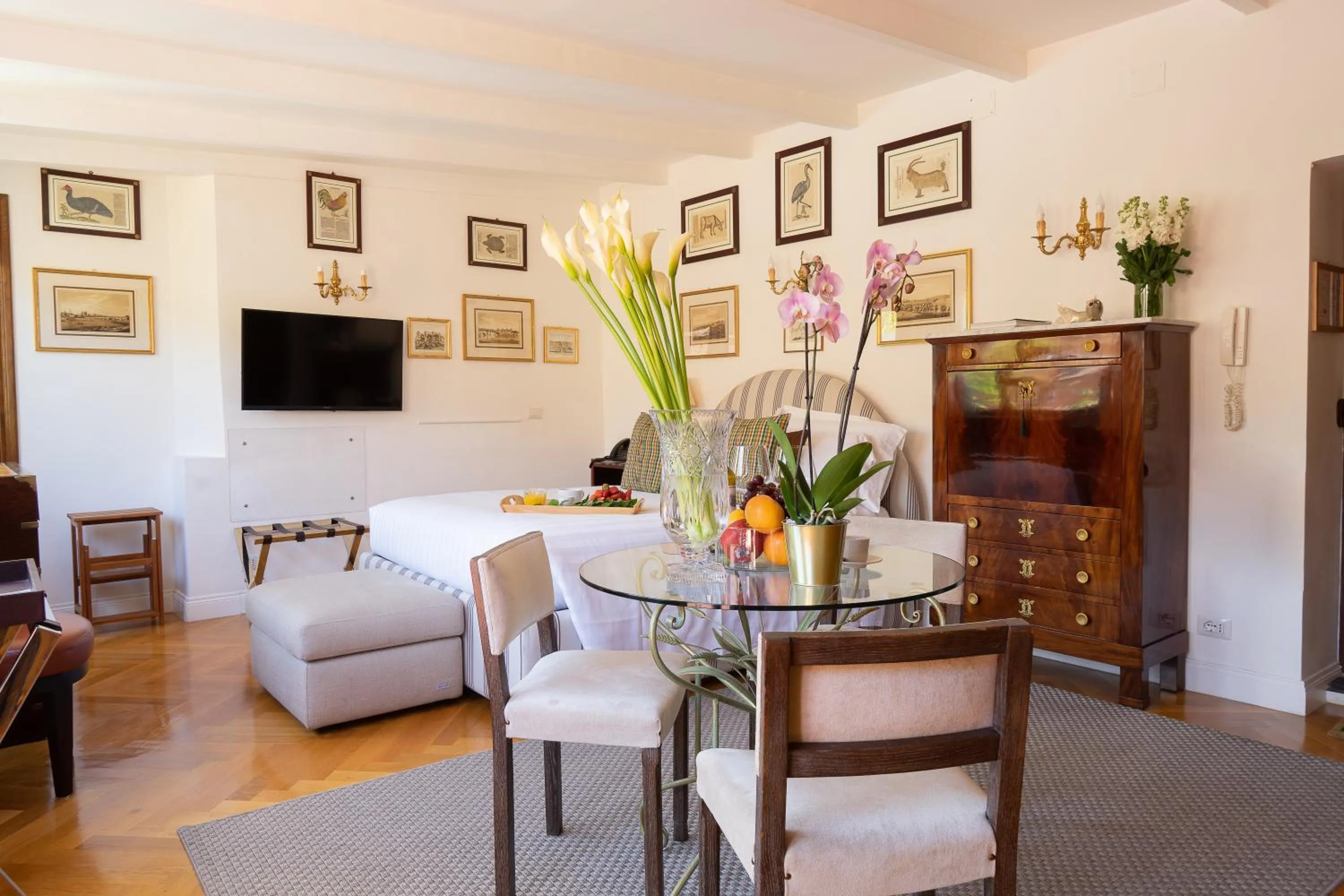 Living room in Babuino 79