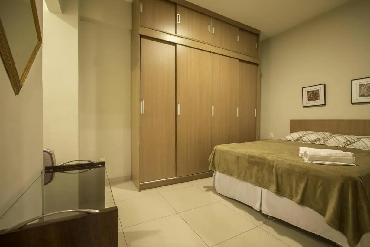 Bedroom, Bed in Line Rio - Copacabana 3Qts ao Lado da praia