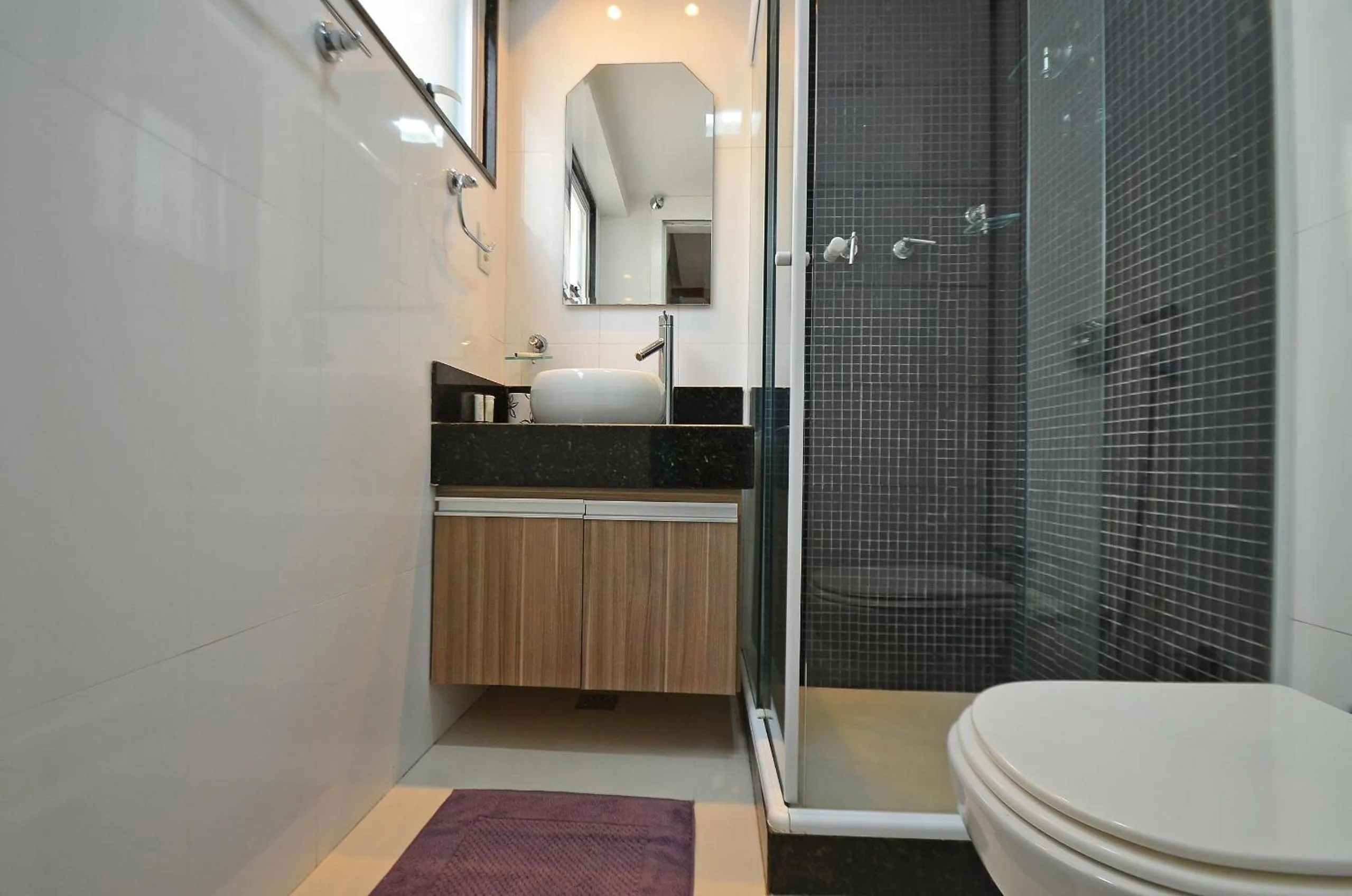 Bathroom in Line Rio - Copacabana 3Qts ao Lado da praia