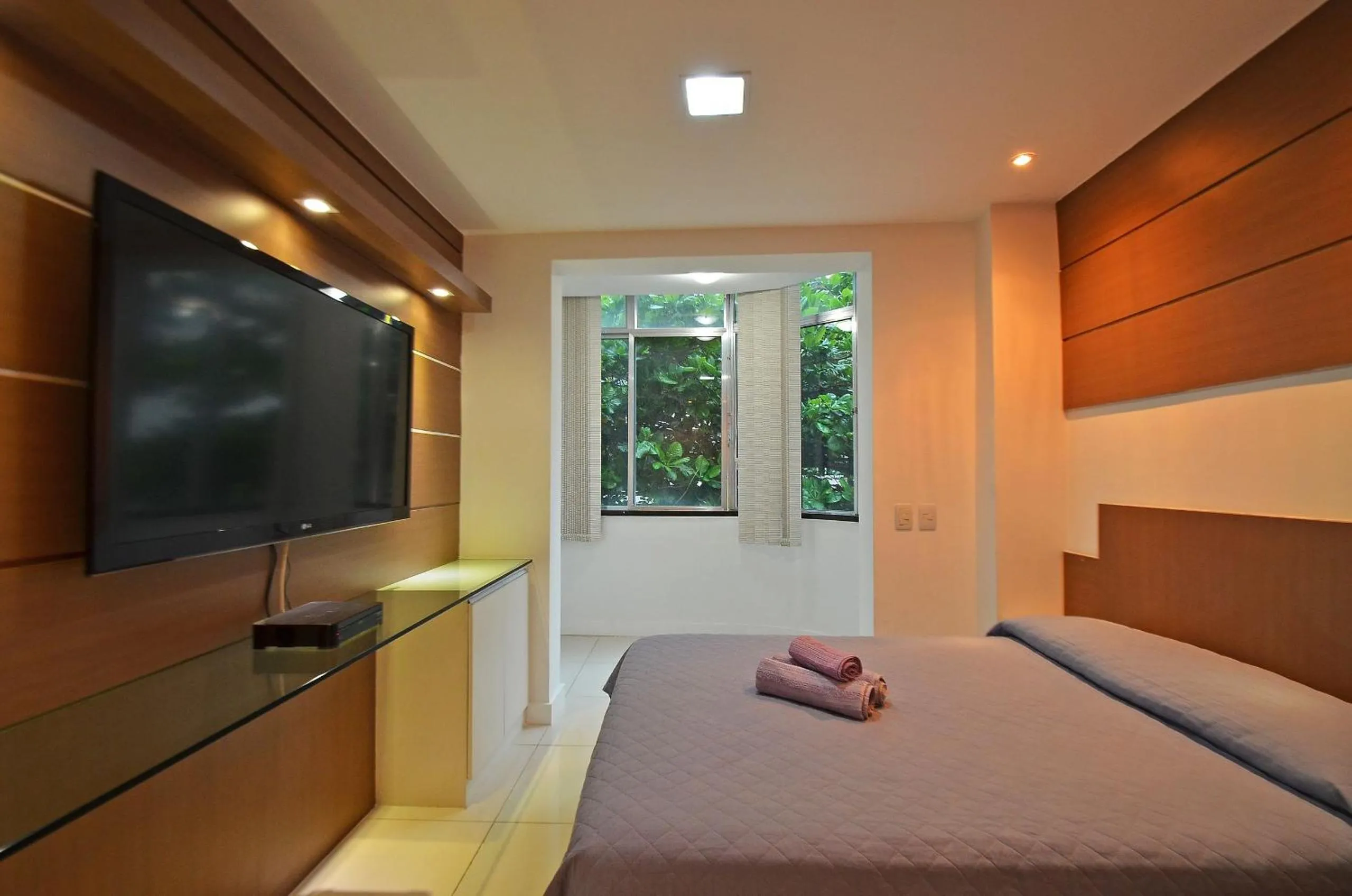 Bedroom, Bed in Line Rio - Copacabana 3Qts ao Lado da praia