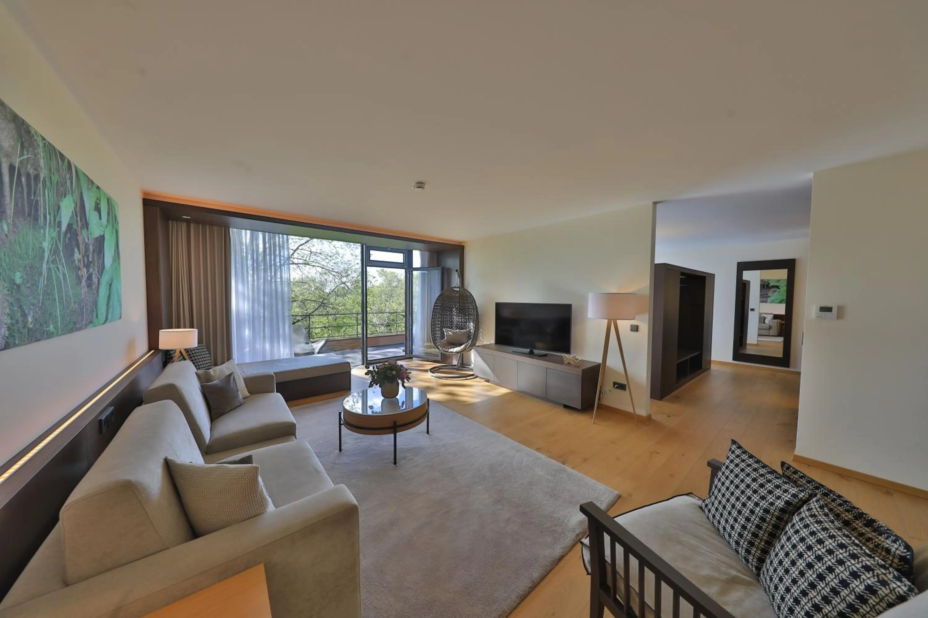 Seating area in Mawell Resort