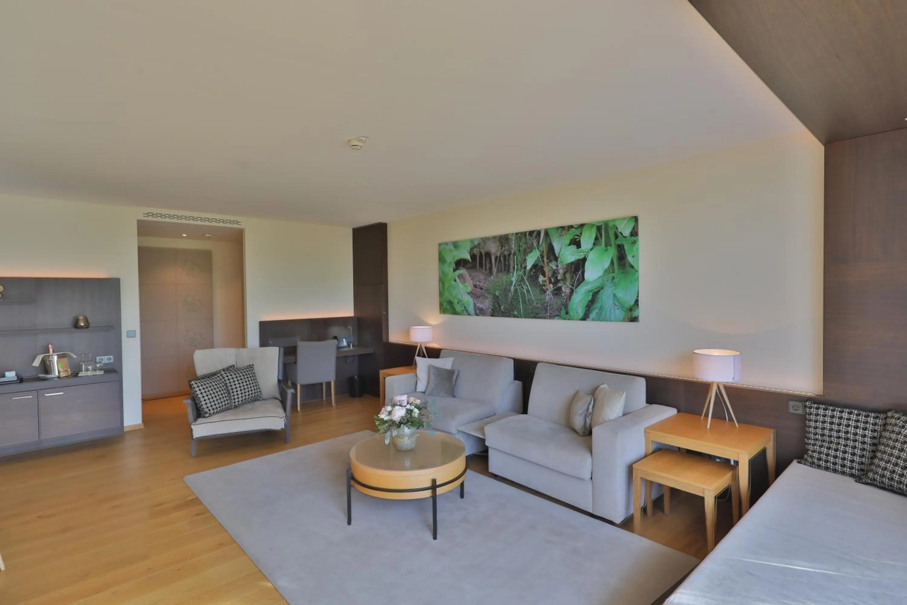 Seating area in Mawell Resort