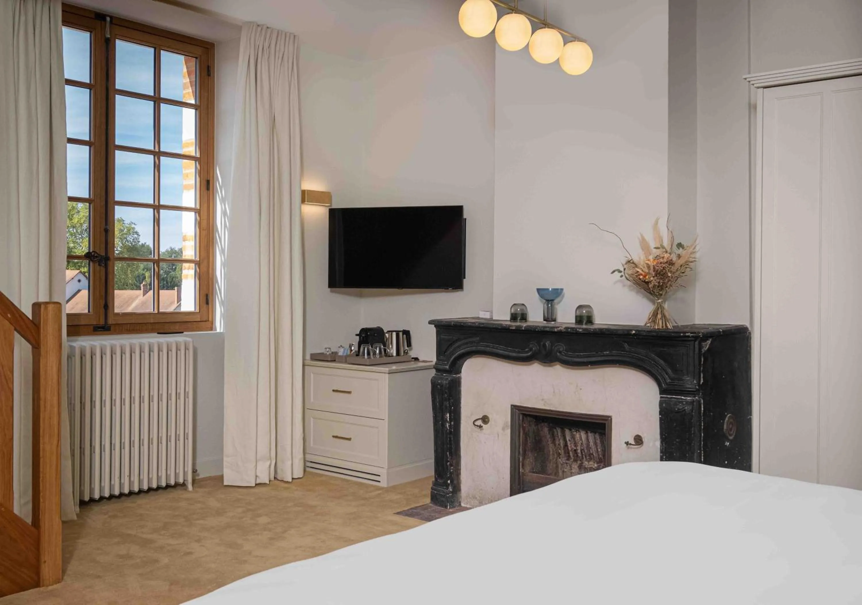 Bed in La Borde en Sologne Château & Spa