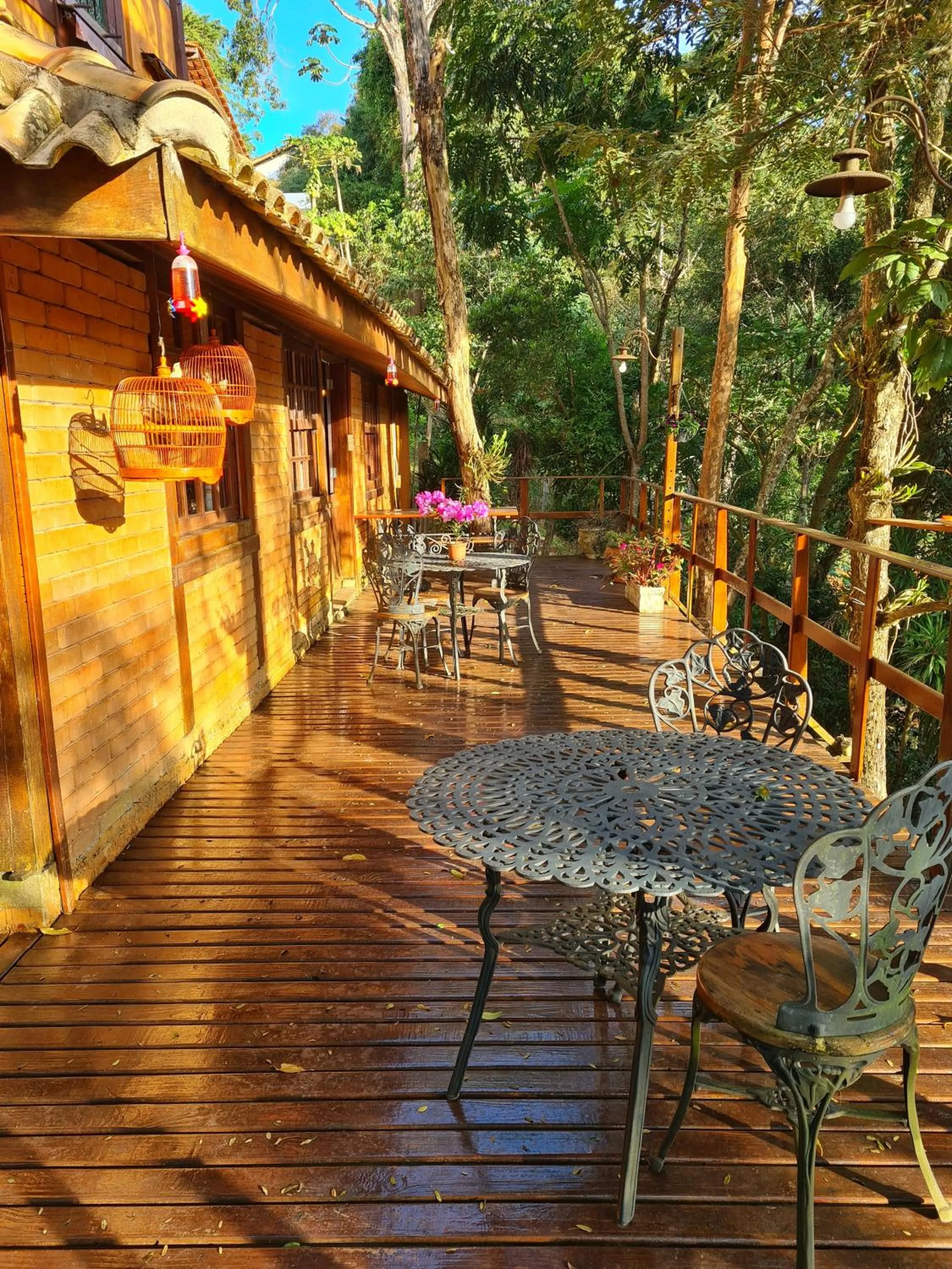 Balcony/Terrace in Pousada Le Lieu