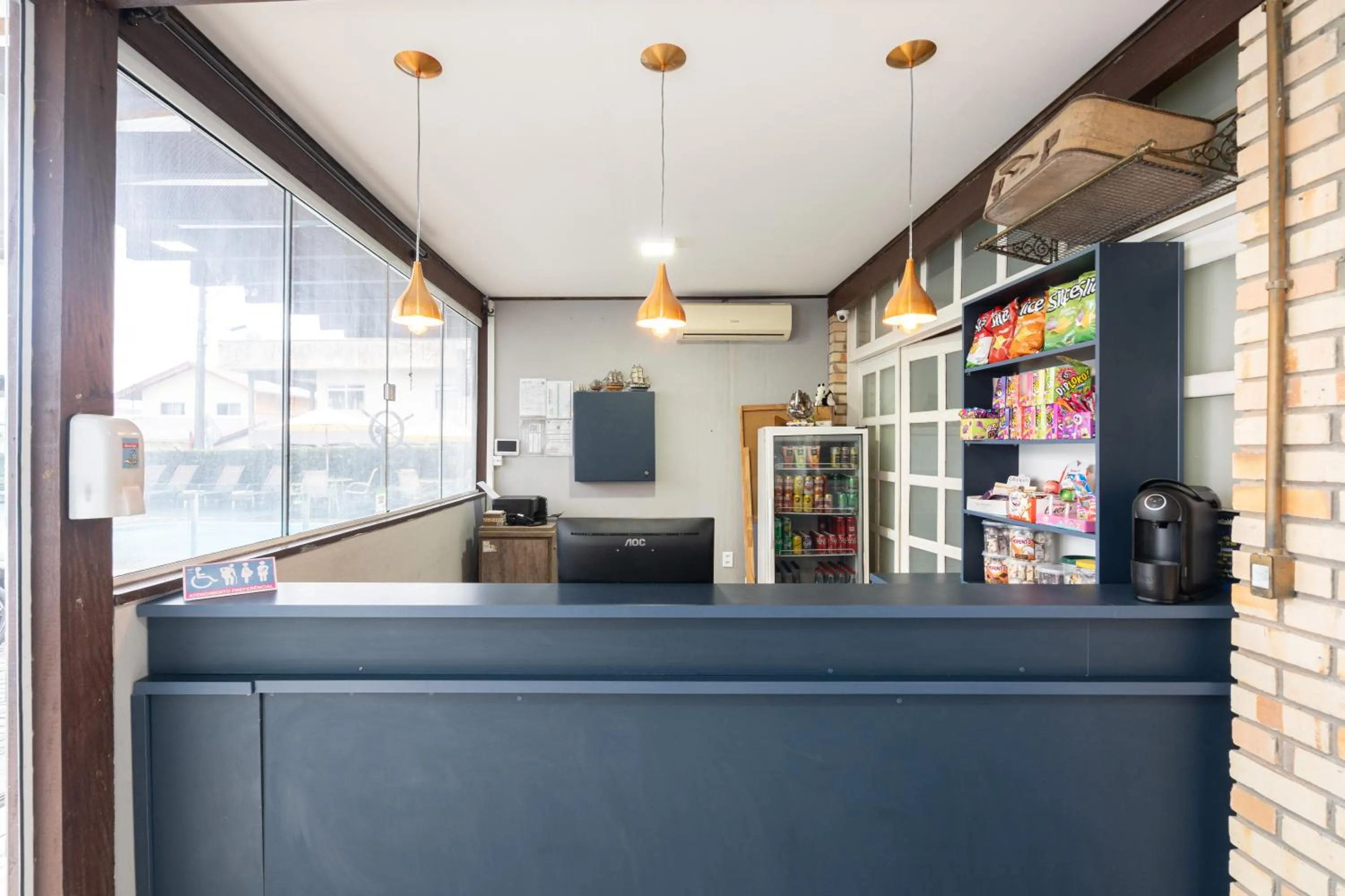 Lobby or reception in Pousada Quinta da Baleeira