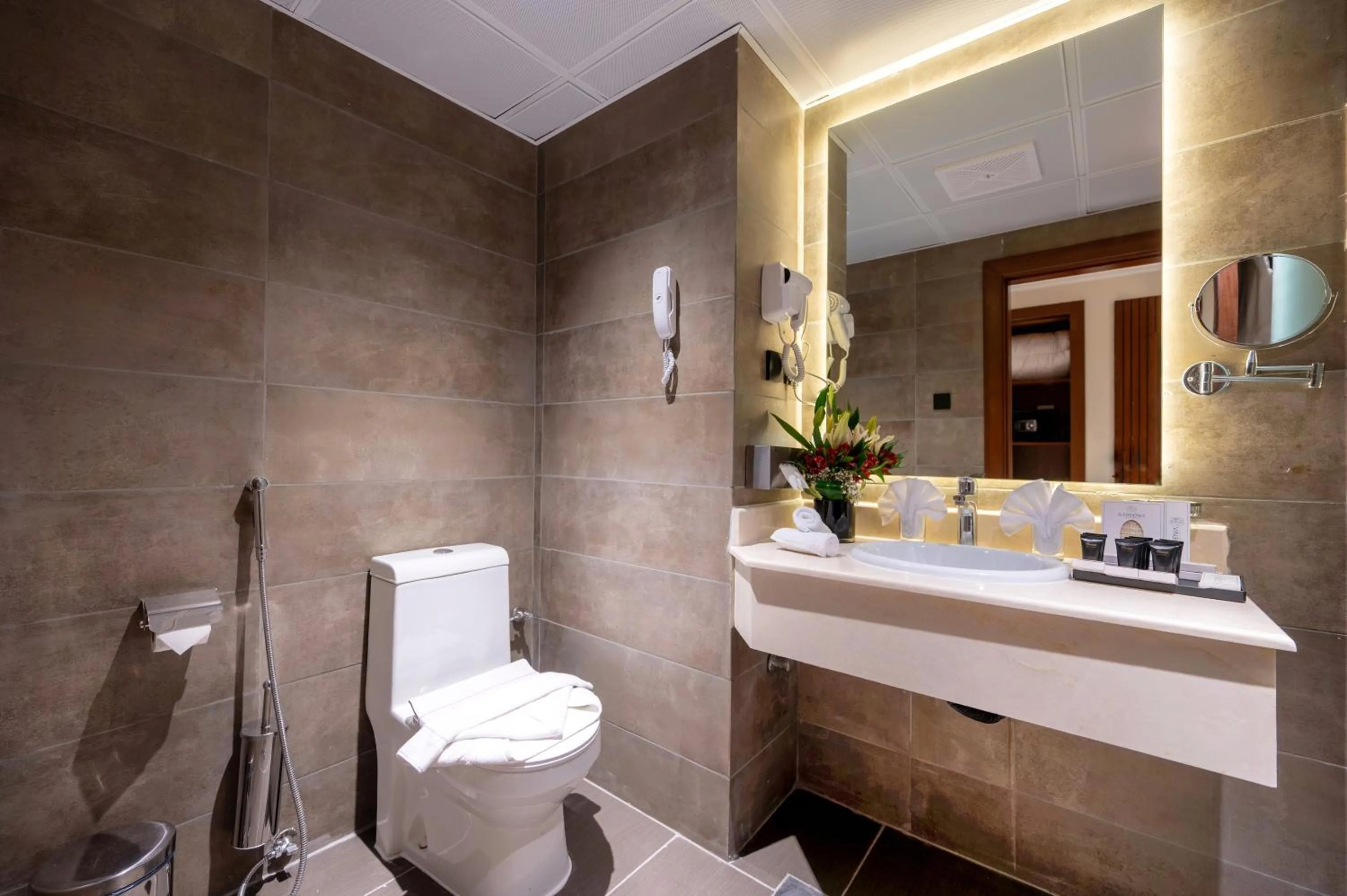 Toilet in Grand Plaza Badr Al Maqam Fully Renovated