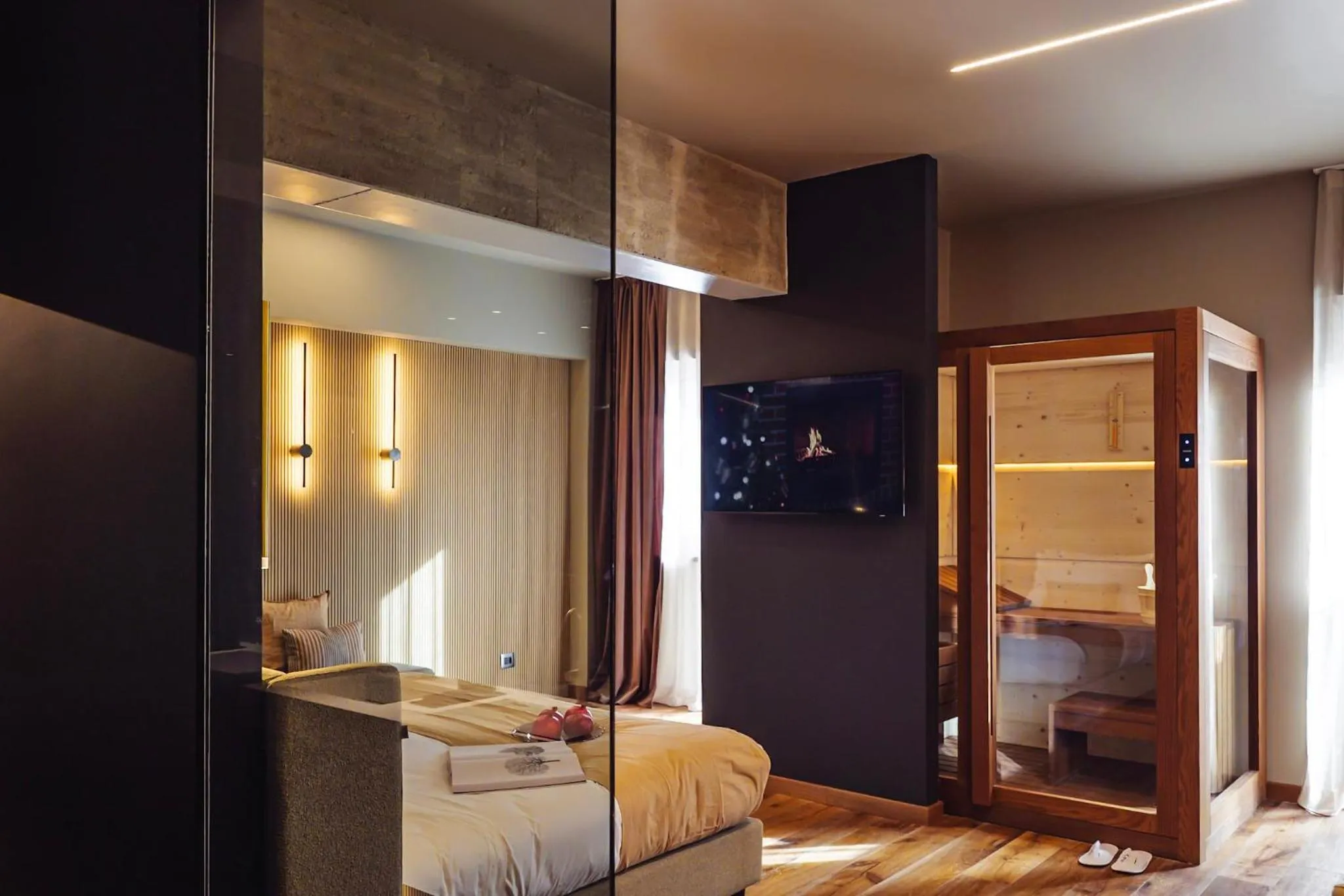 Bed in Albergo La Pace