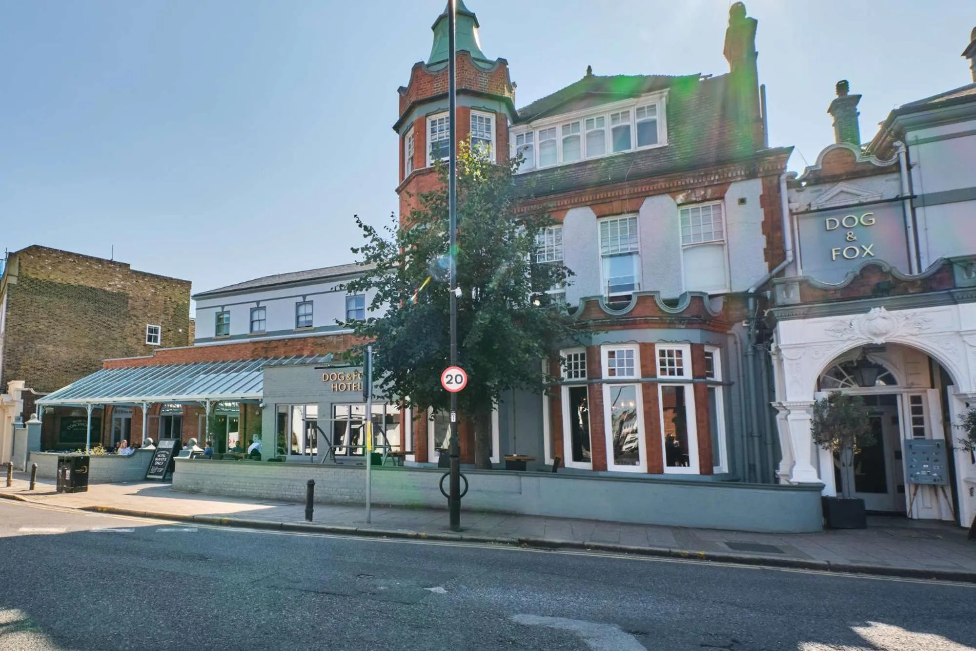 Property building in Dog and Fox