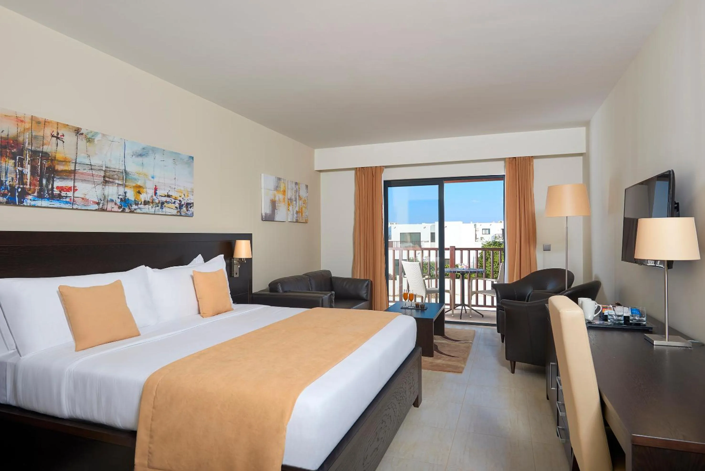 Photo of the whole room, Bed in Melia Llana Beach Resort & Spa - Adults Only - All Inclusive