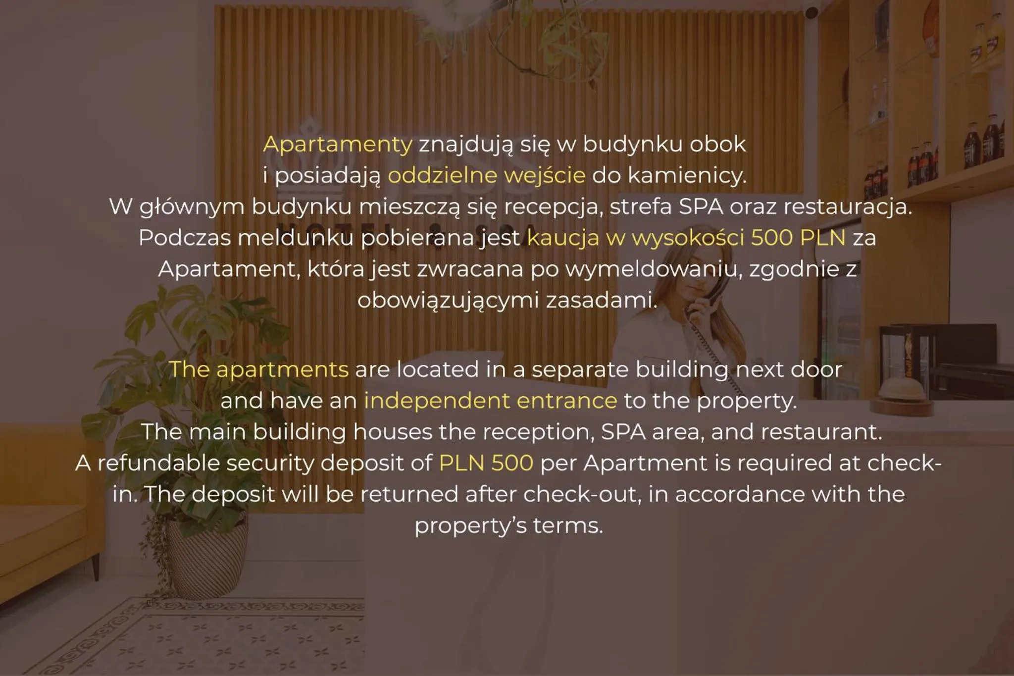 Property building in Jess Hotel & Spa Warsaw Old Town