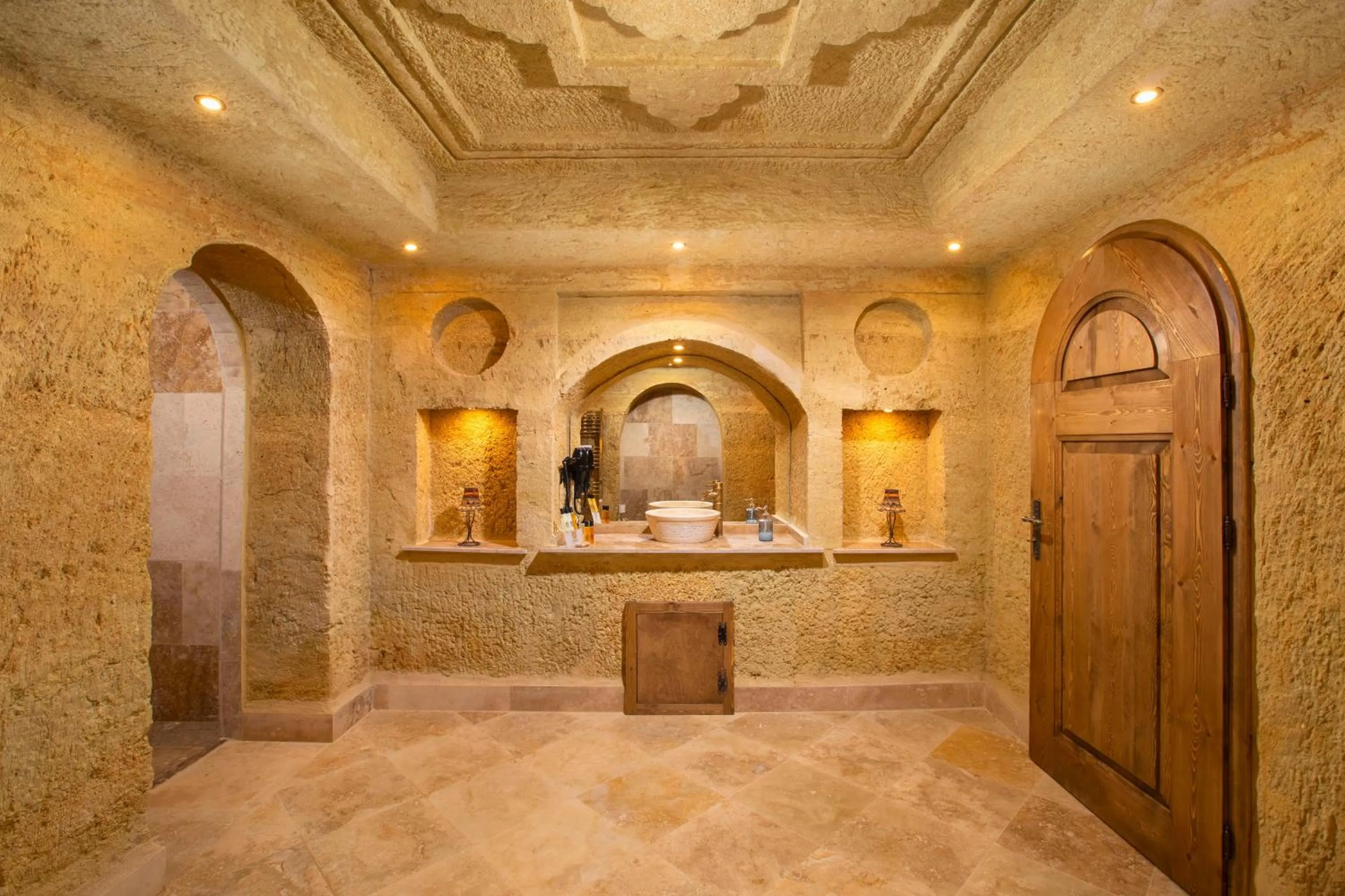 Bathroom in Dionysos Cave Cappadocia Hotel
