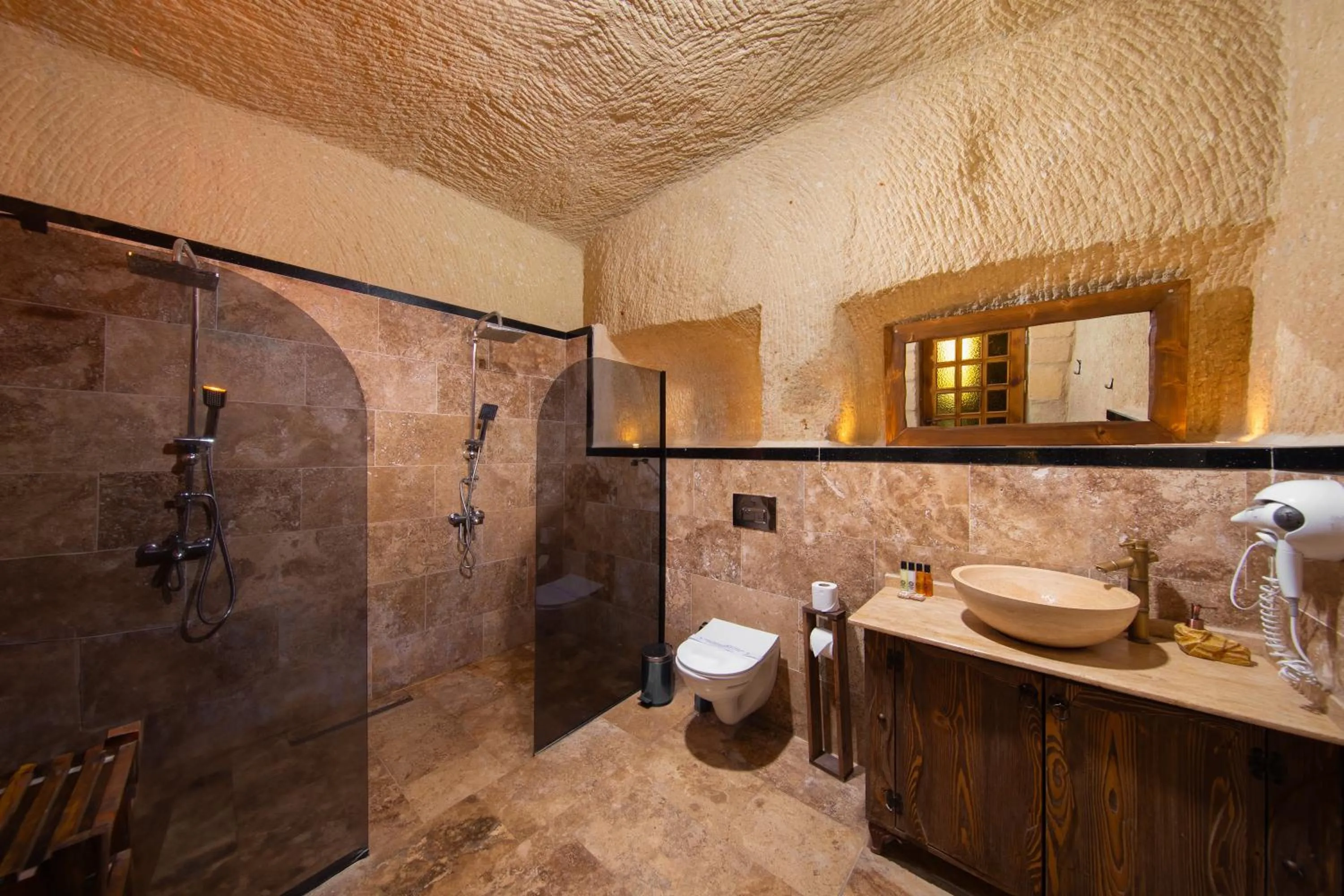 Bathroom in Dionysos Cave Cappadocia Hotel