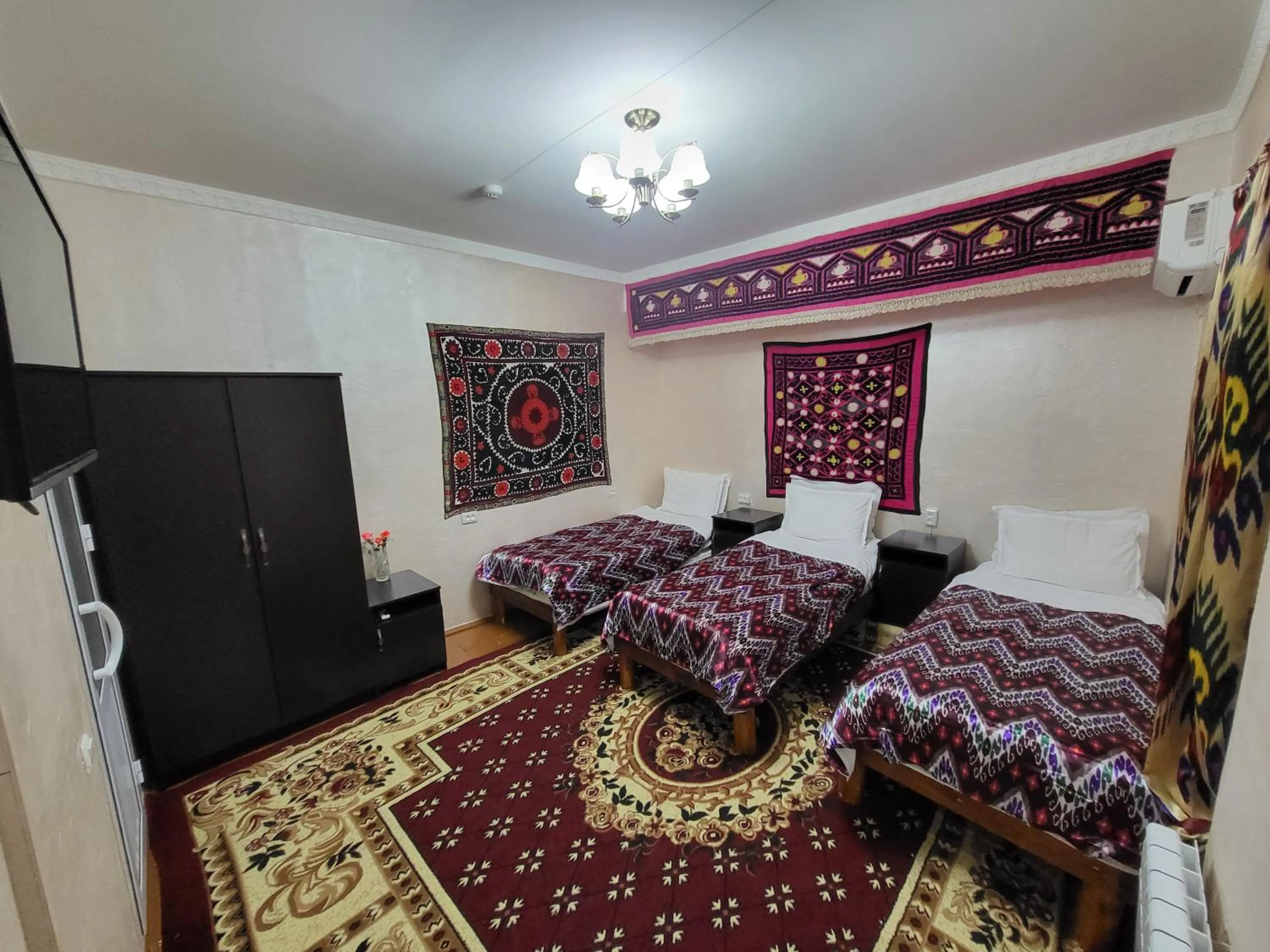 Bed in Hotel Registon Zargaron