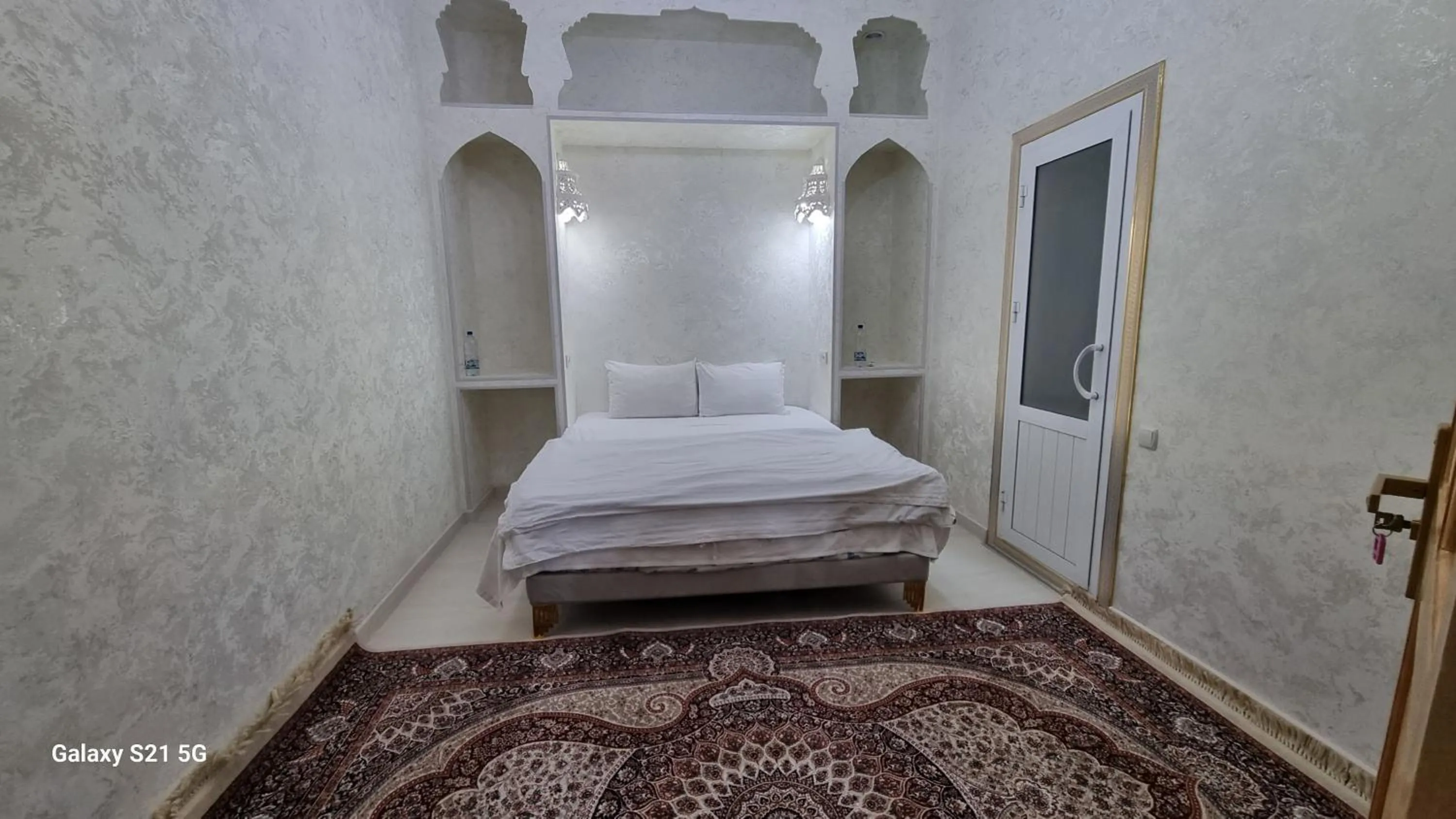 Bed in Hotel Registon Zargaron