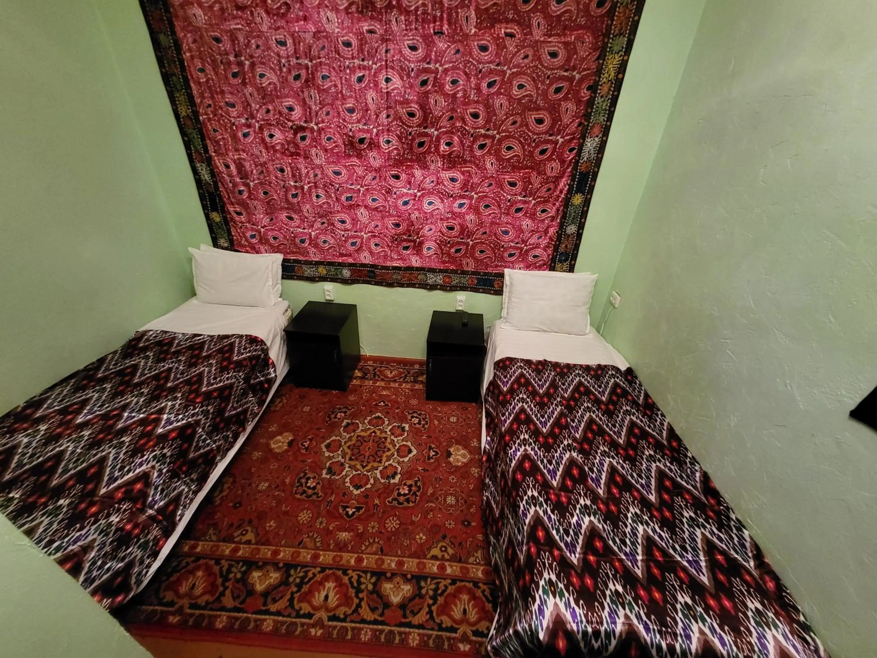 Bed in Hotel Registon Zargaron