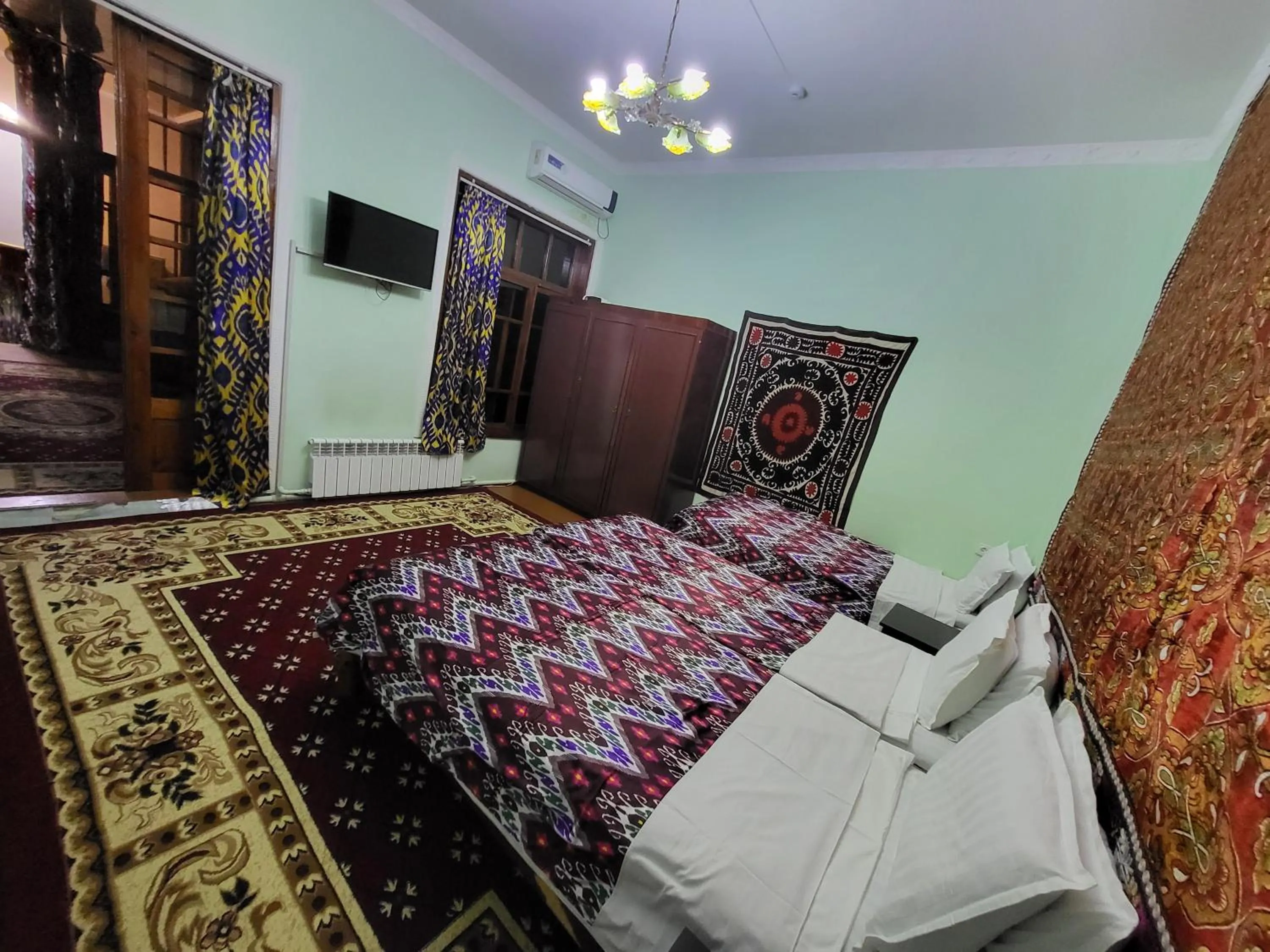 Bed in Hotel Registon Zargaron