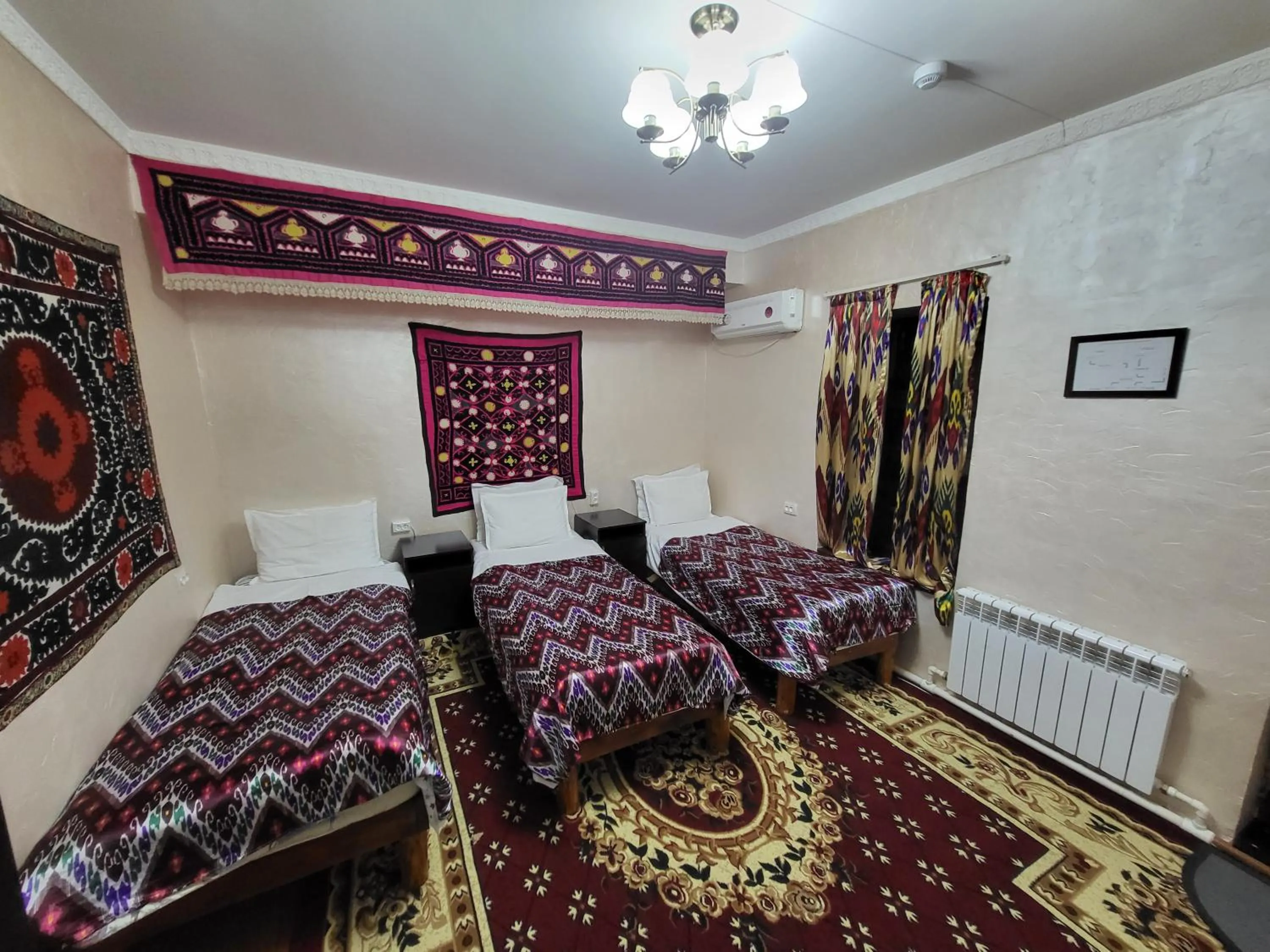 Bed in Hotel Registon Zargaron