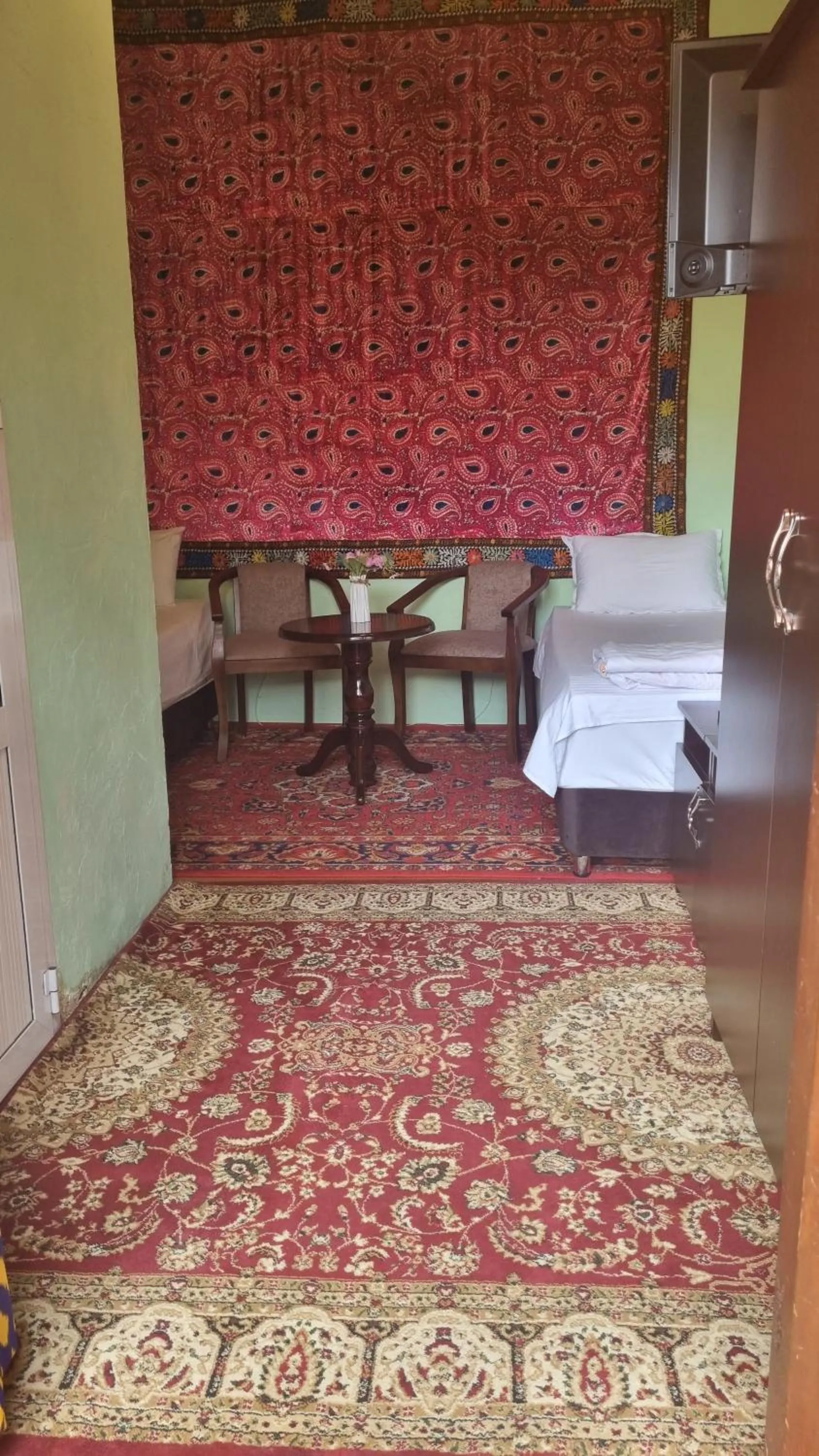Bed in Hotel Registon Zargaron