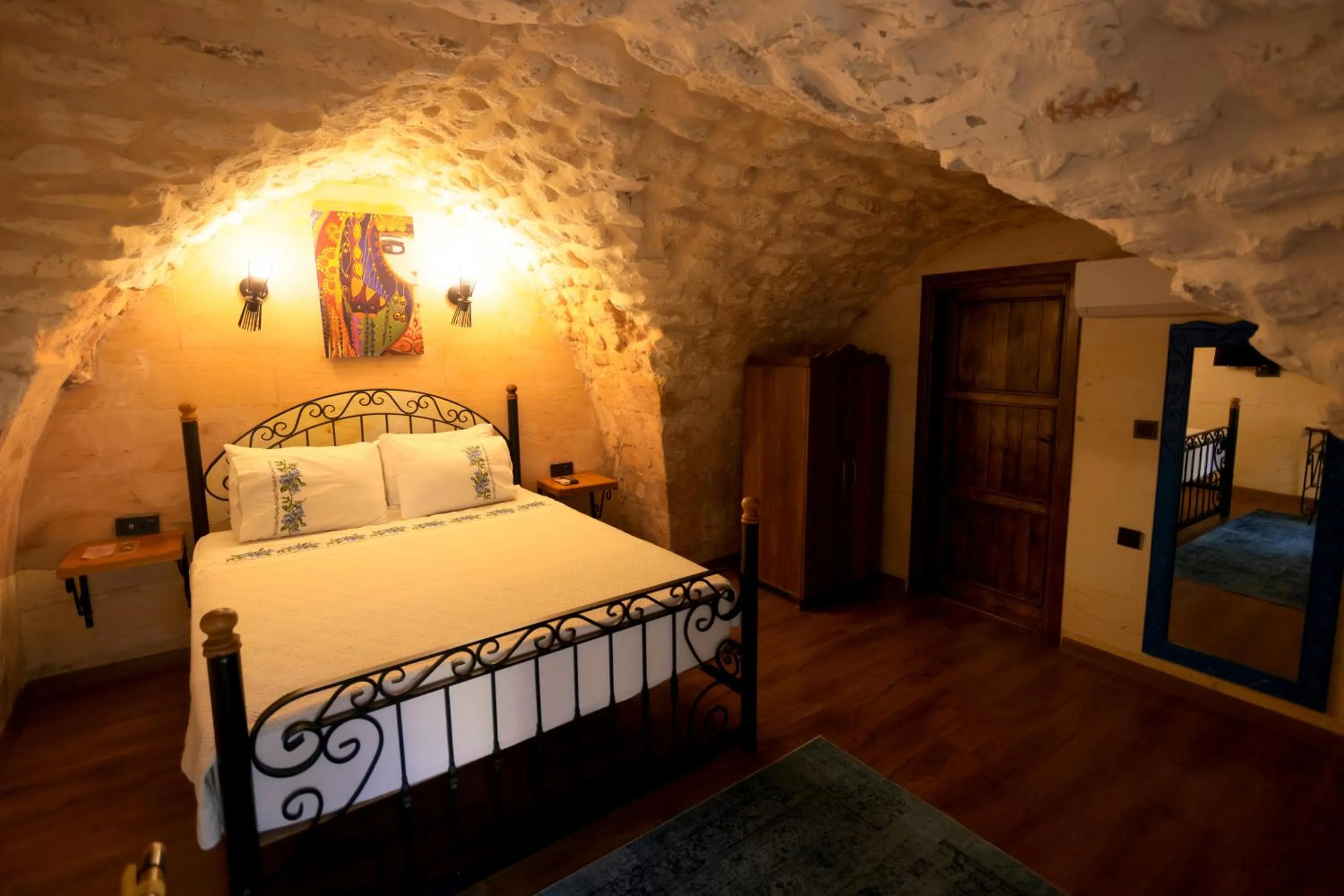 Bed in ASTARTE HOTEL