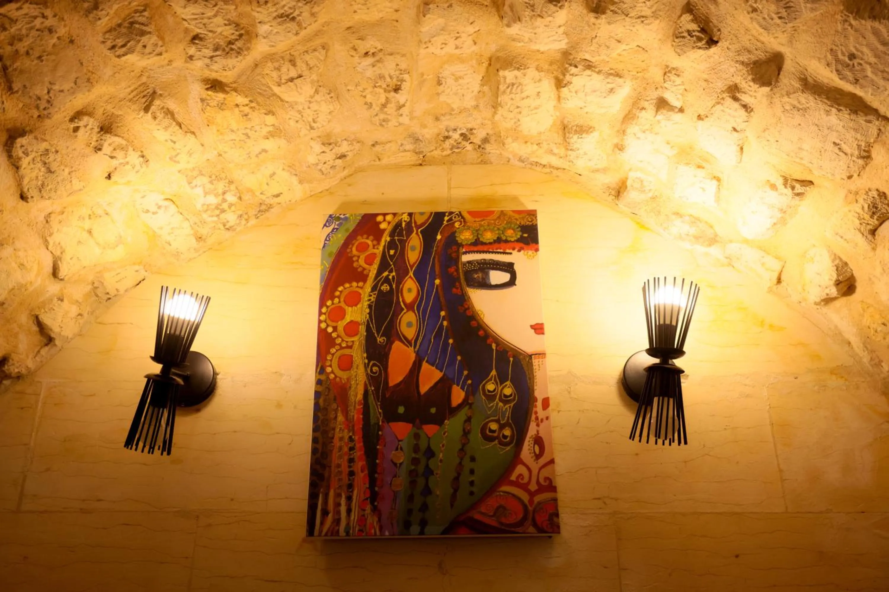 Decorative detail in ASTARTE HOTEL